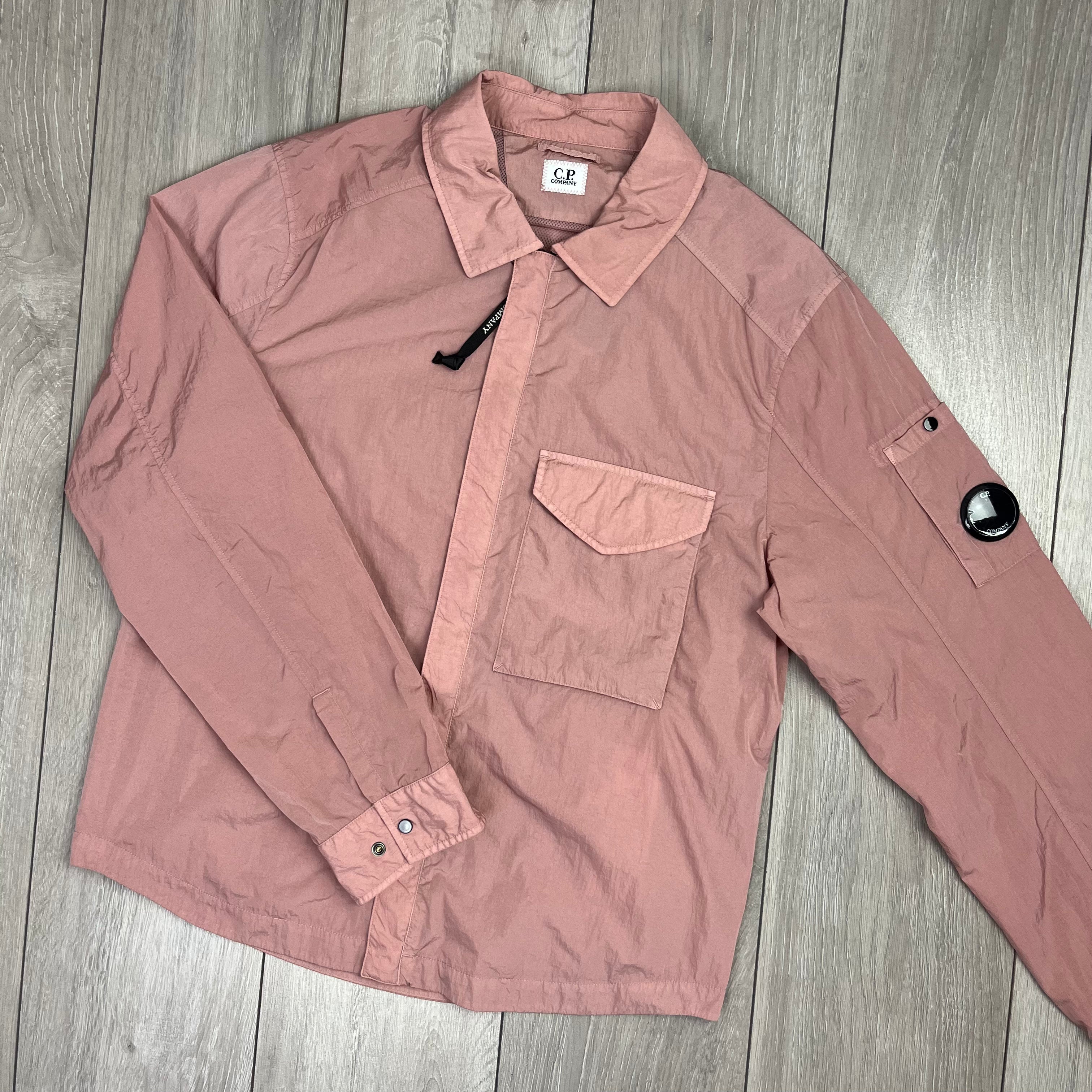 CP Company Chrome Overshirt - Mauve