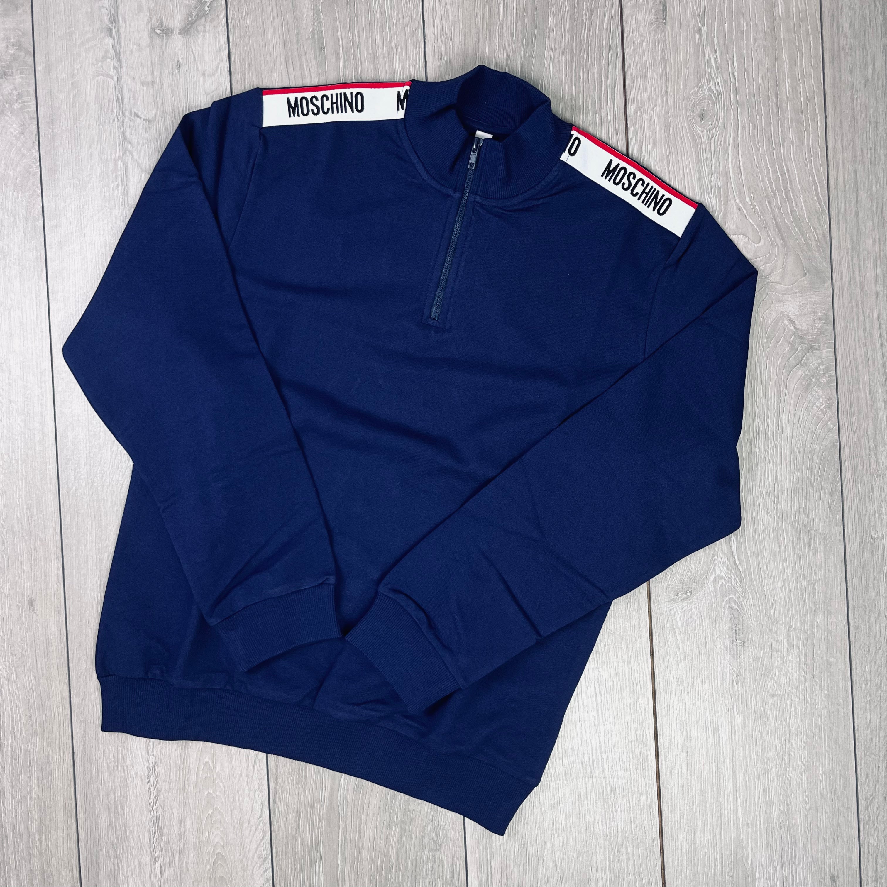 Moschino Tape Fleece - Navy