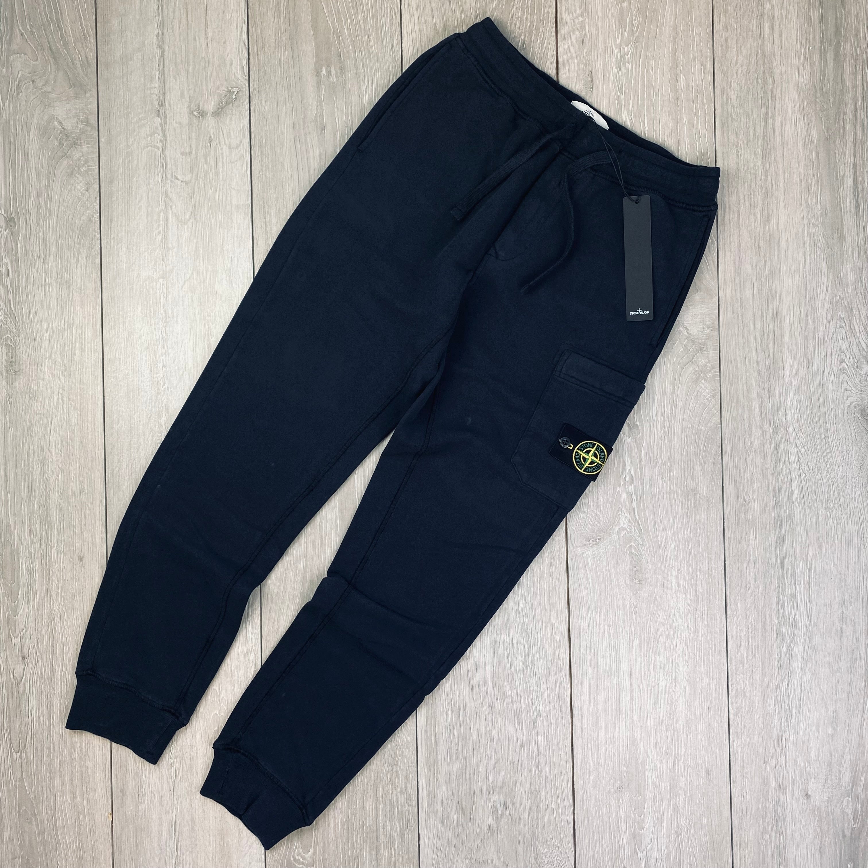 Stone Island Dyed Sweatpants - Navy