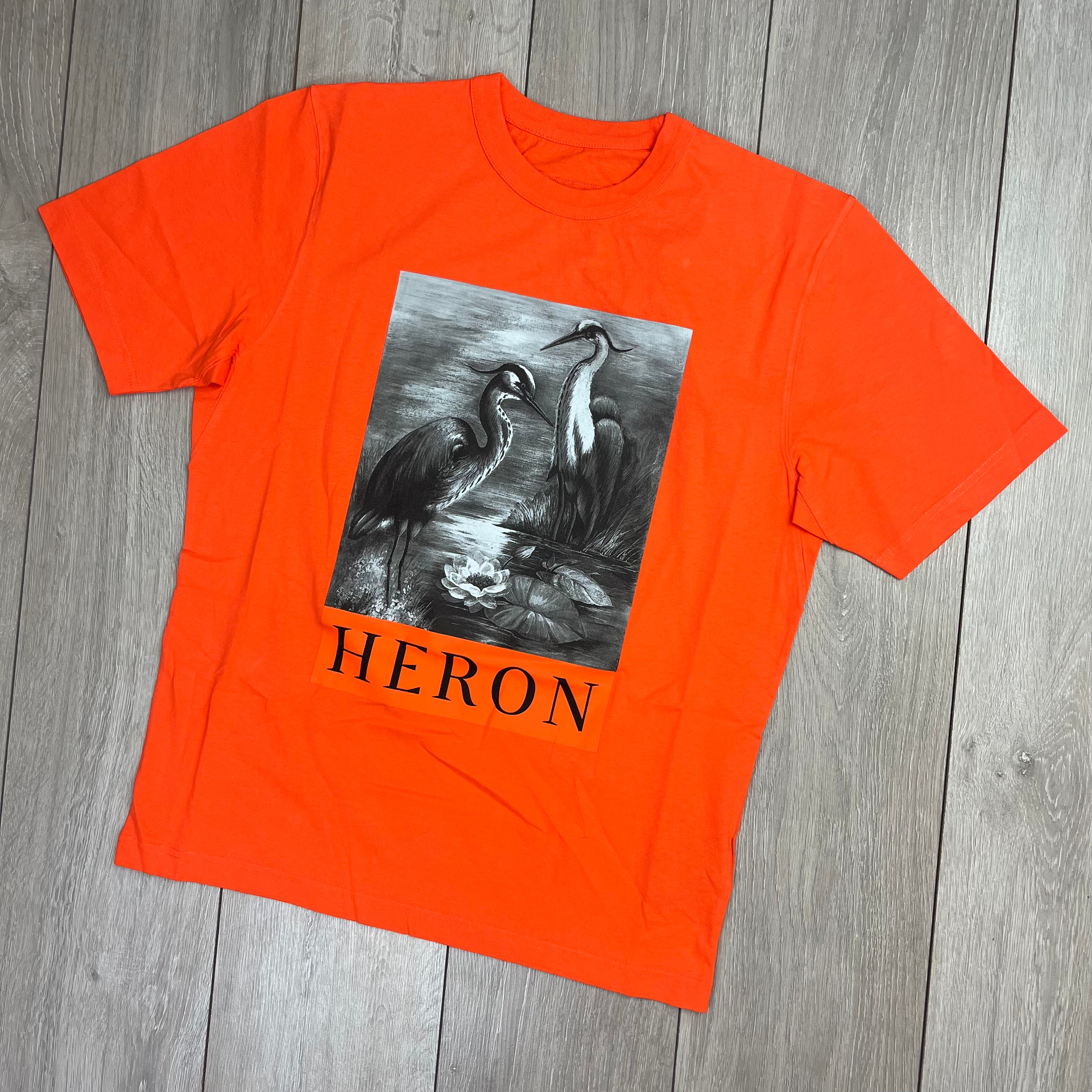 Heron Preston Graphic T-Shirt - Orange