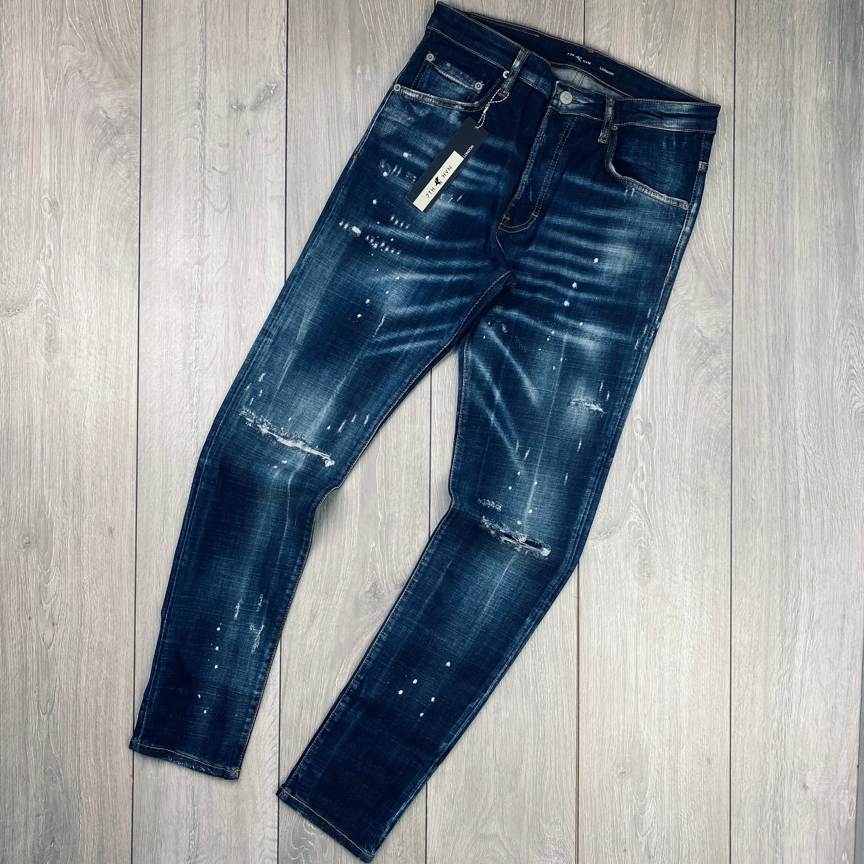 7TH HVN Slim Jeans - Blue