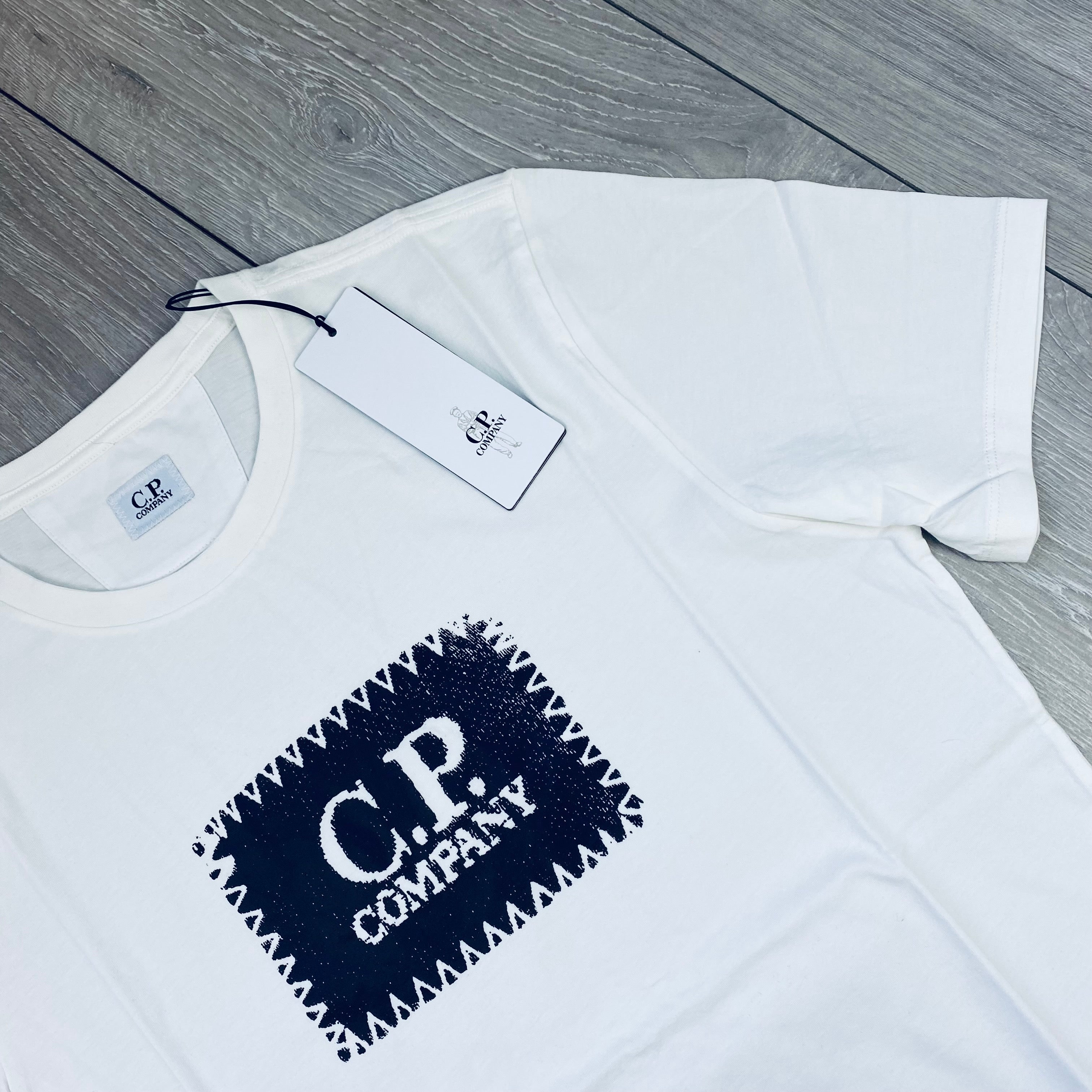 CP Company Stamp T-Shirt - White