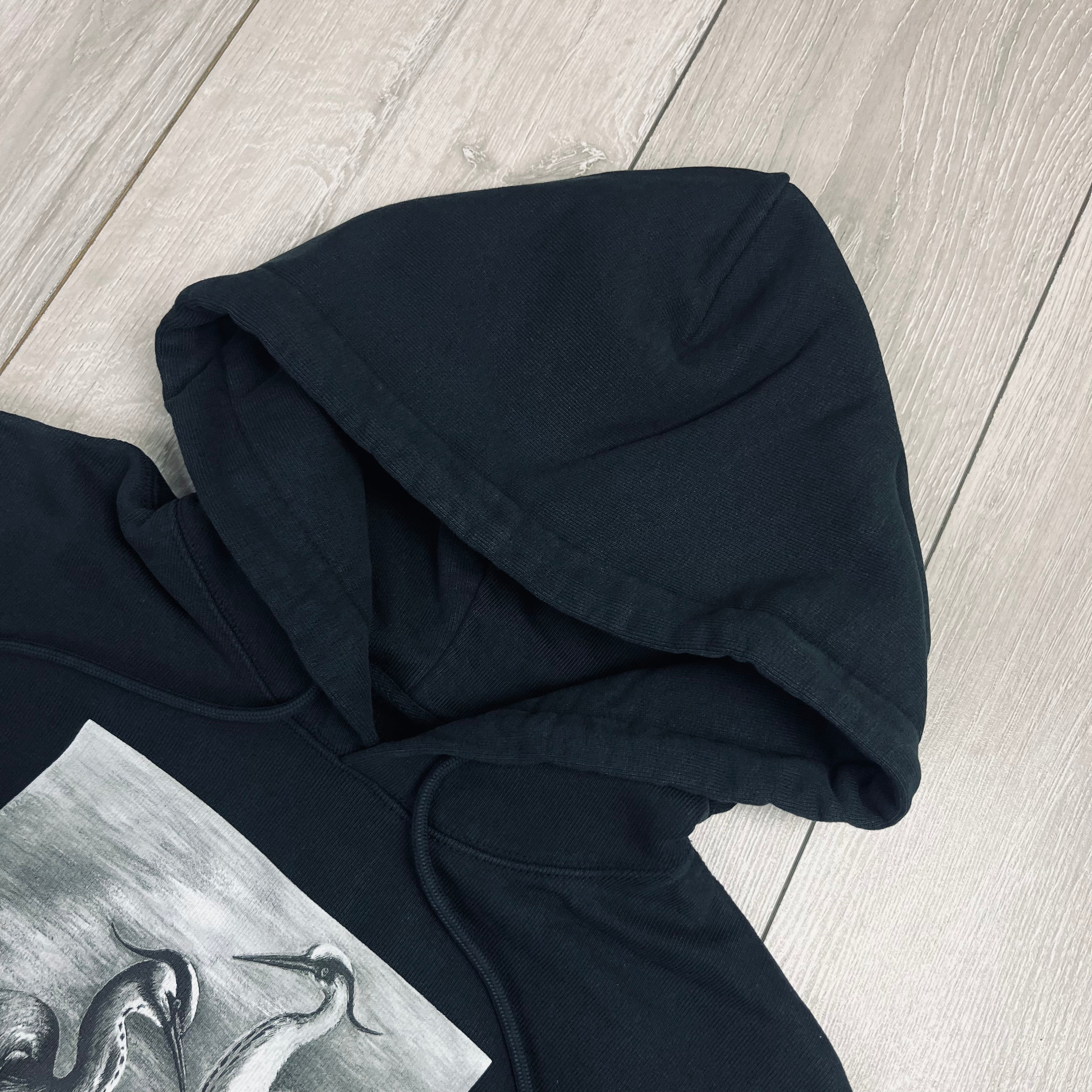 Heron Preston Graphic Hoodie - Black