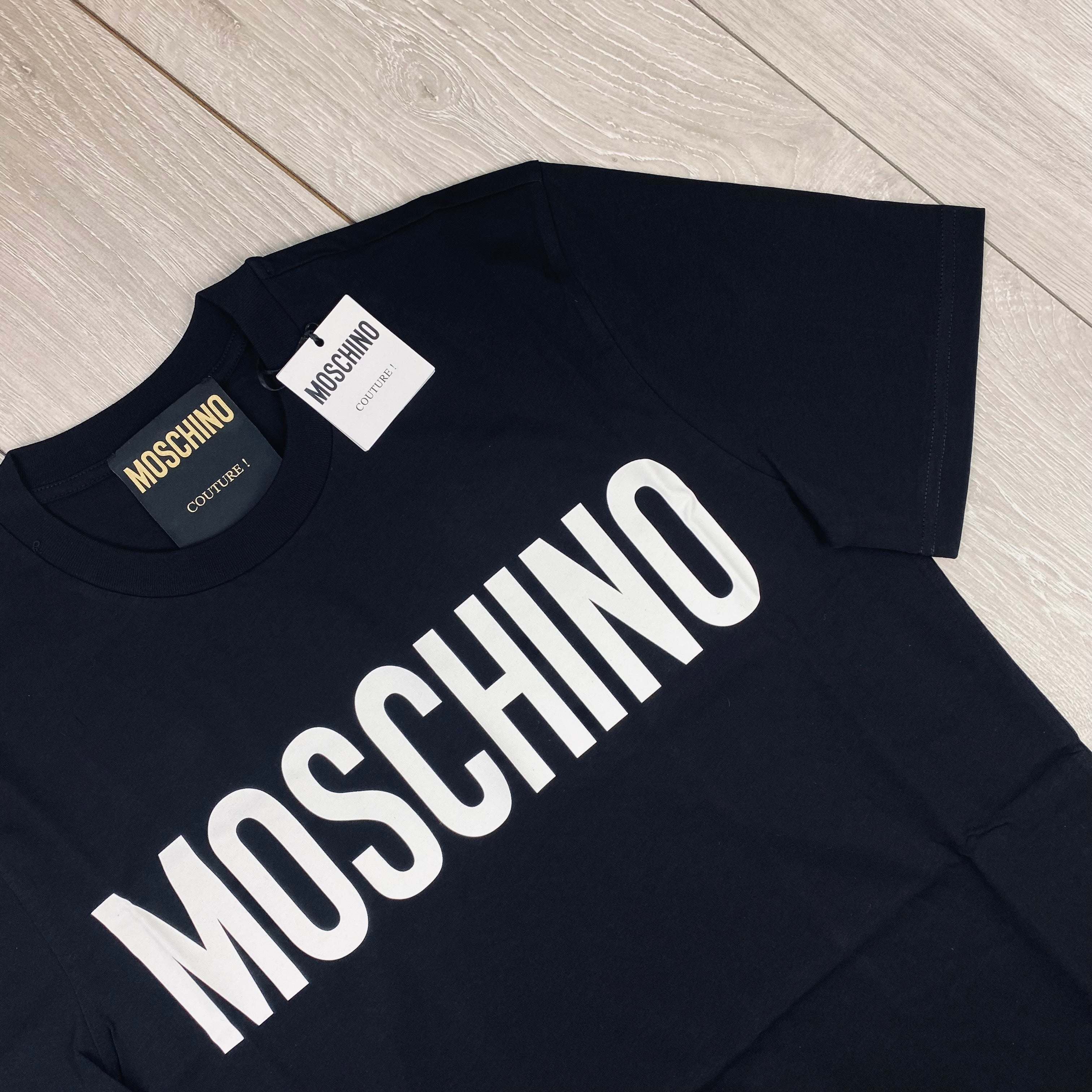 Moschino Printed T-Shirt - Black