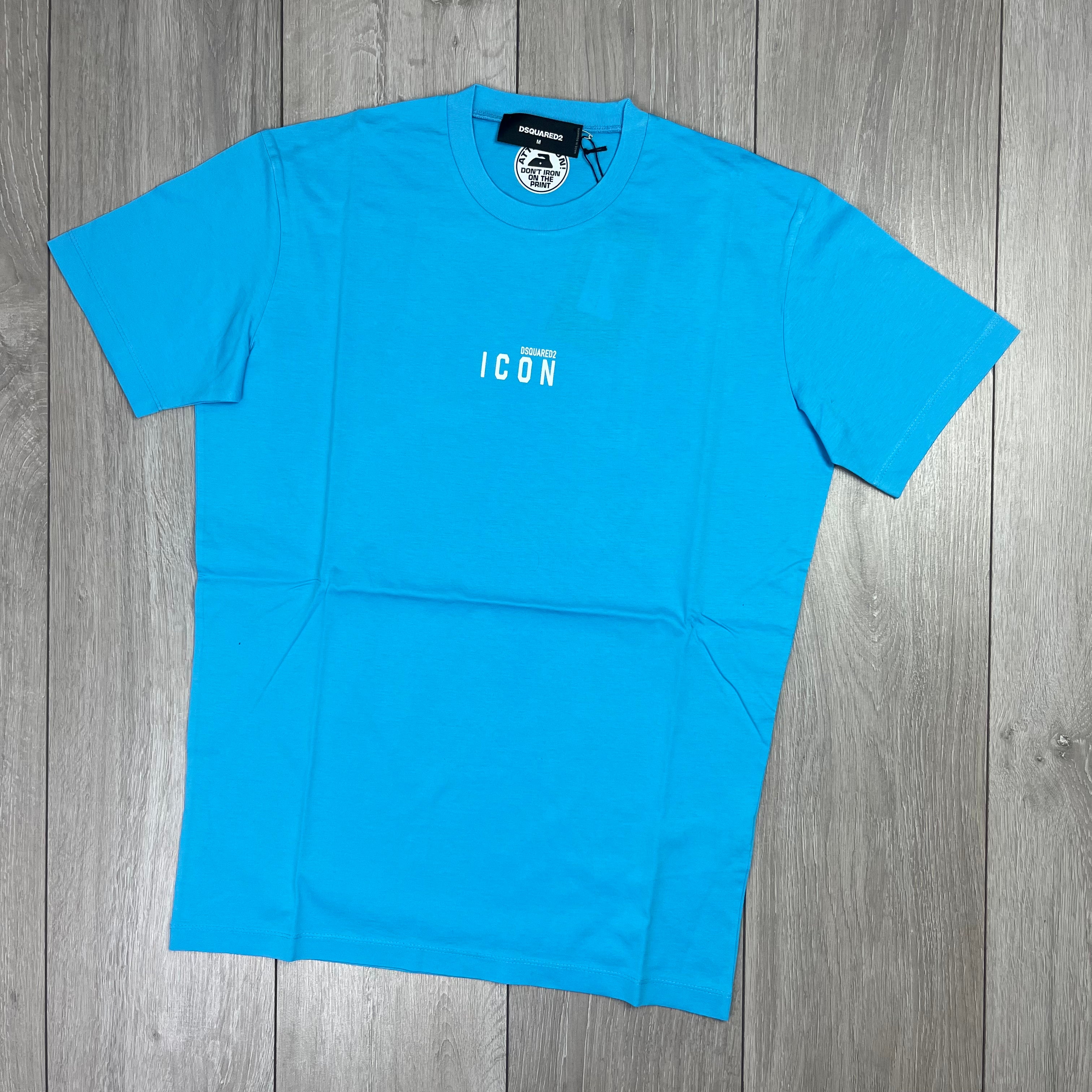 DSQUARED2 ICON T-Shirt - Miami Blue