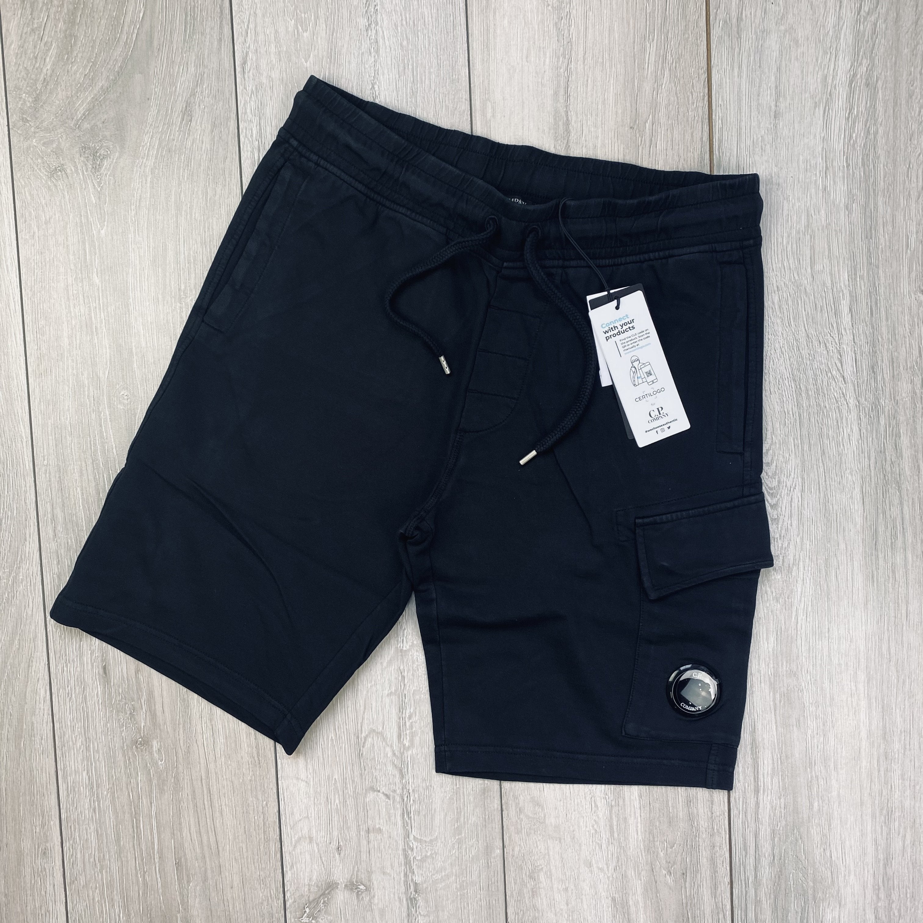 CP Company Jersey Shorts - Black