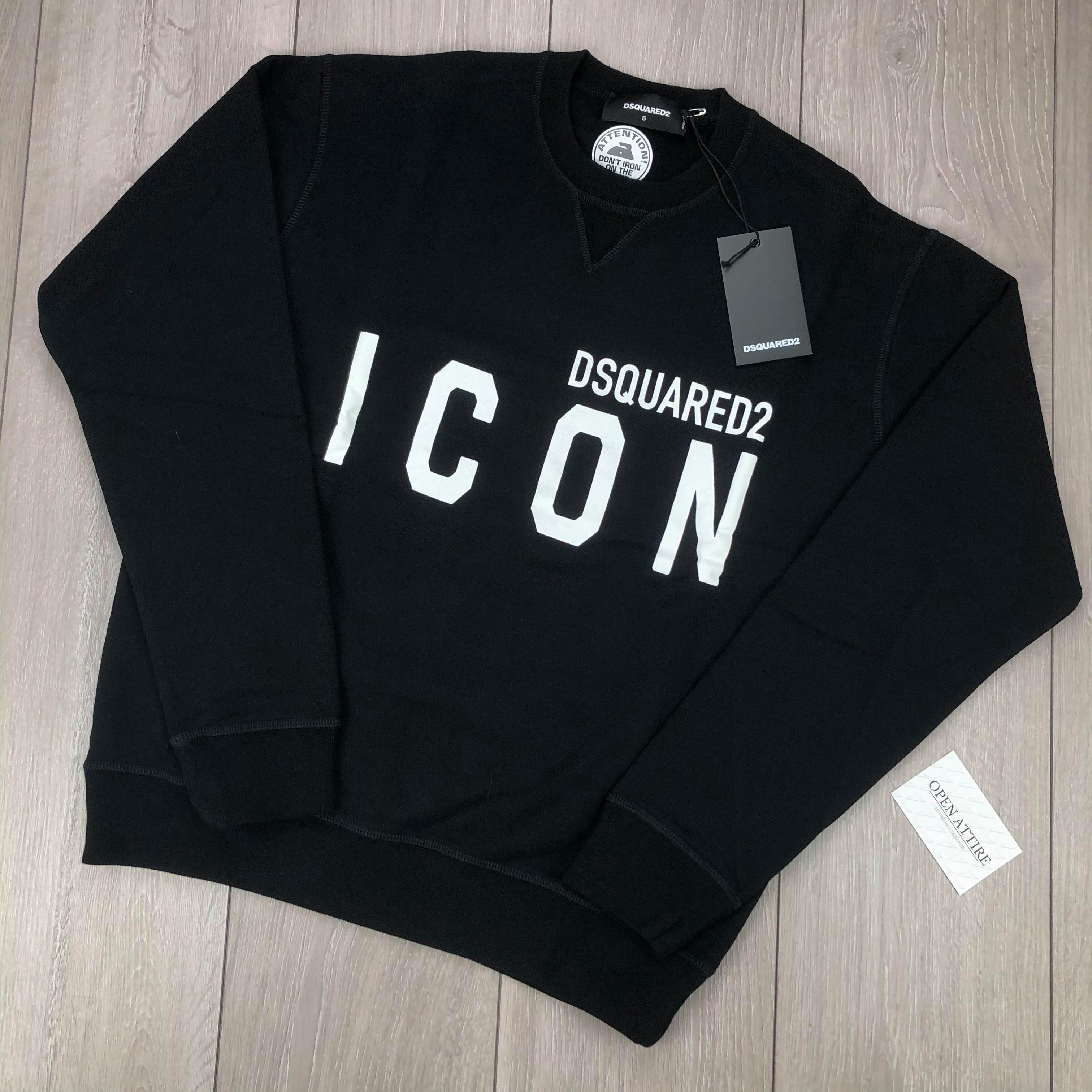 DSQUARED2 ICON Sweatshirt - Black