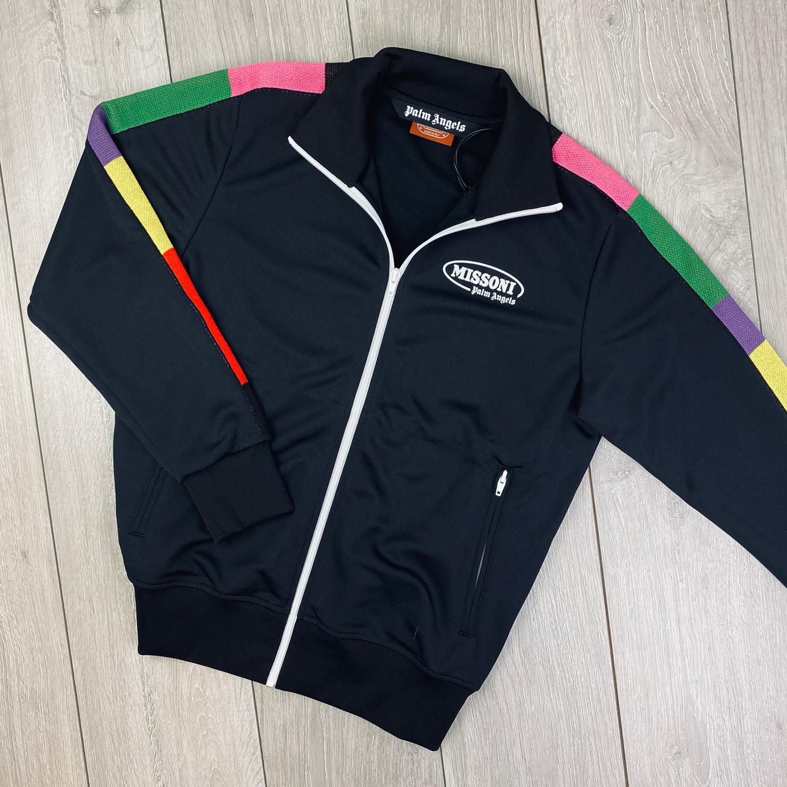 Palm Angels x Missoni Track Jacket - Black