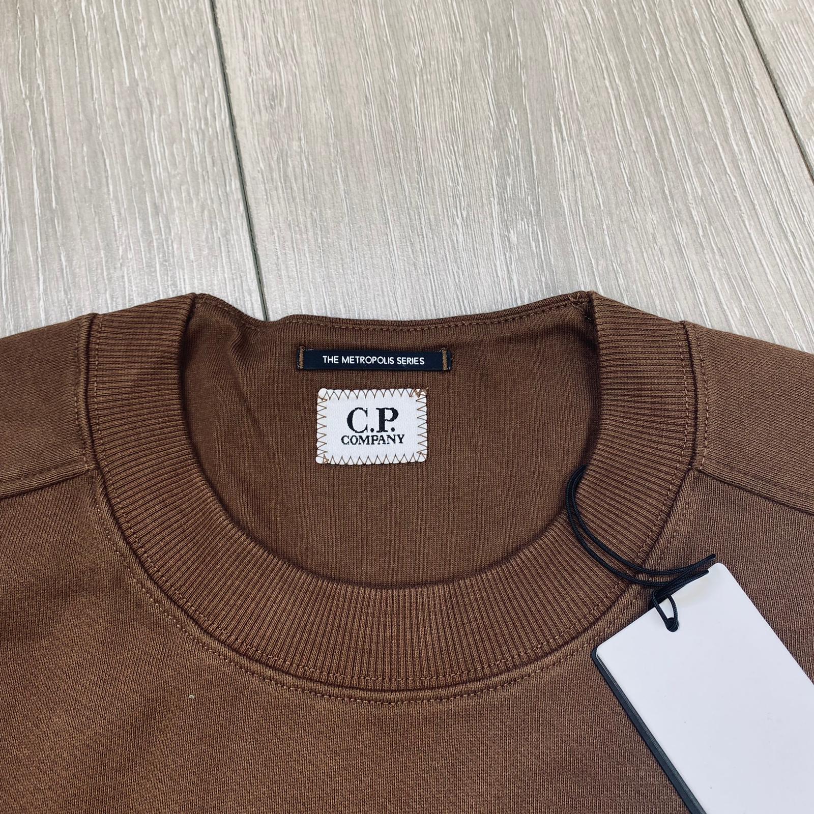 CP Company Metropolis Sweatshirt - Brown