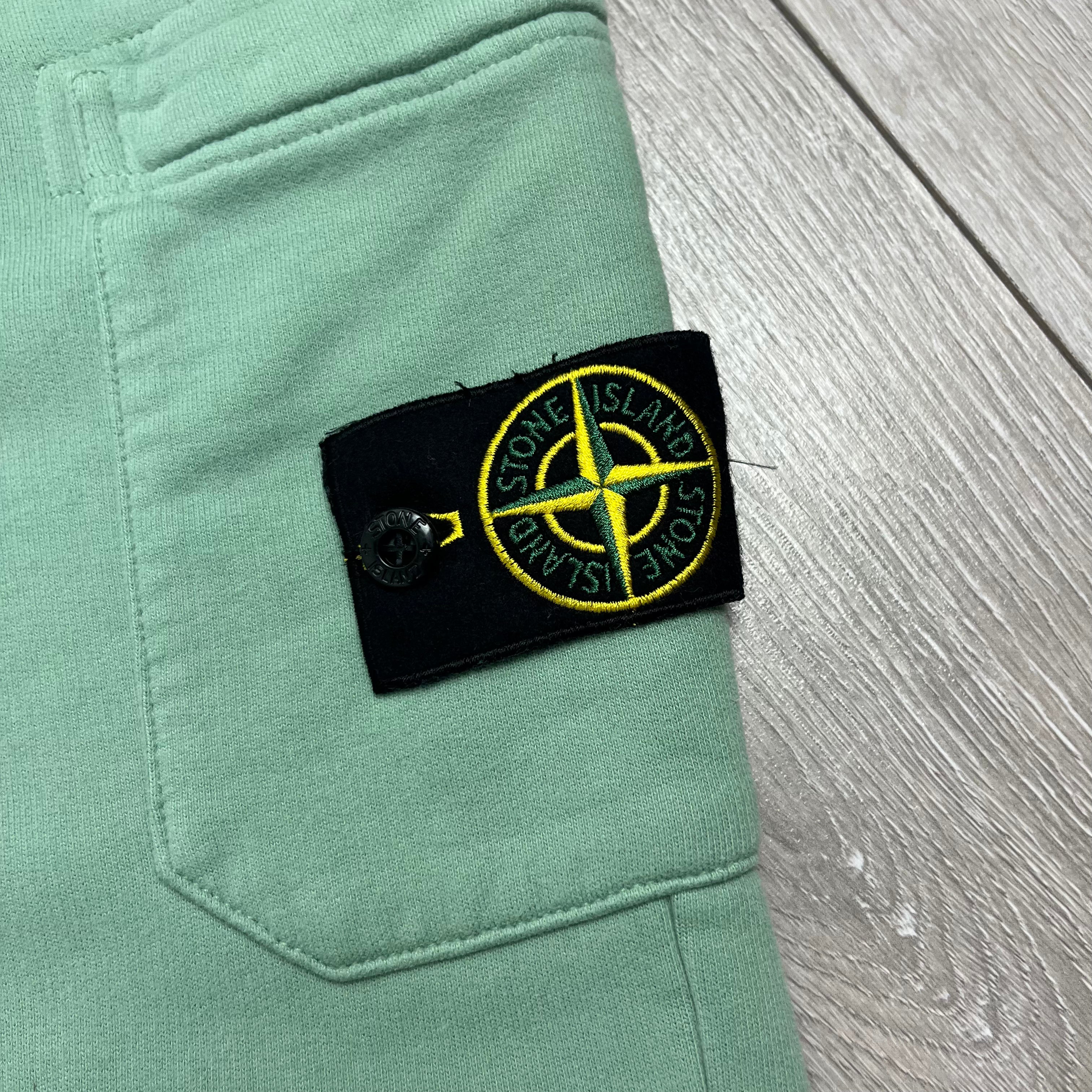 Stone Island Dyed Sweatpants - Sage Green