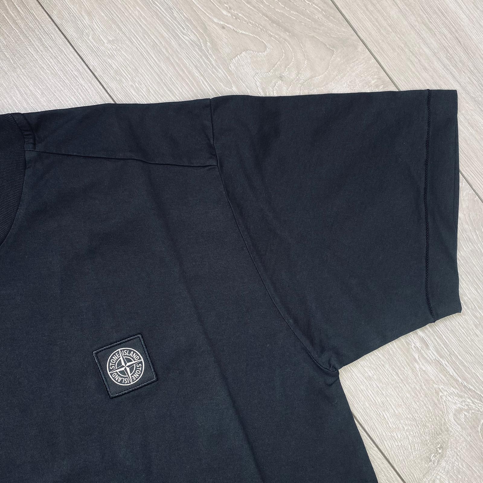 Stone Island Patch T-Shirt - Black