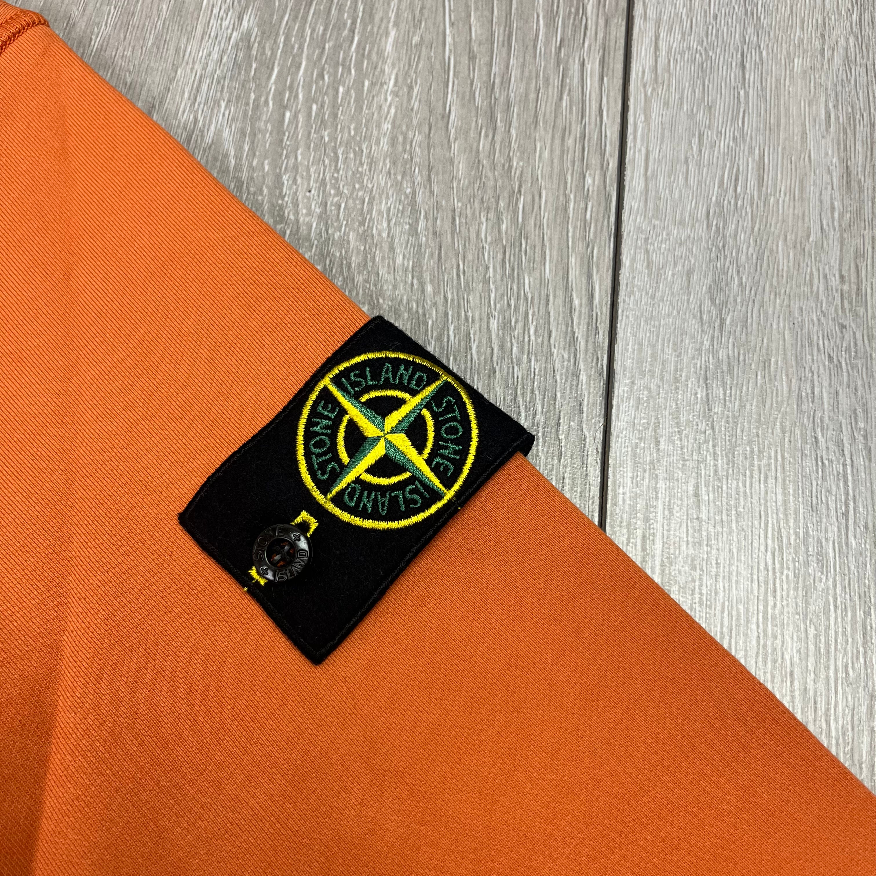 Stone Island Dyed Sweatshirt - Sienna