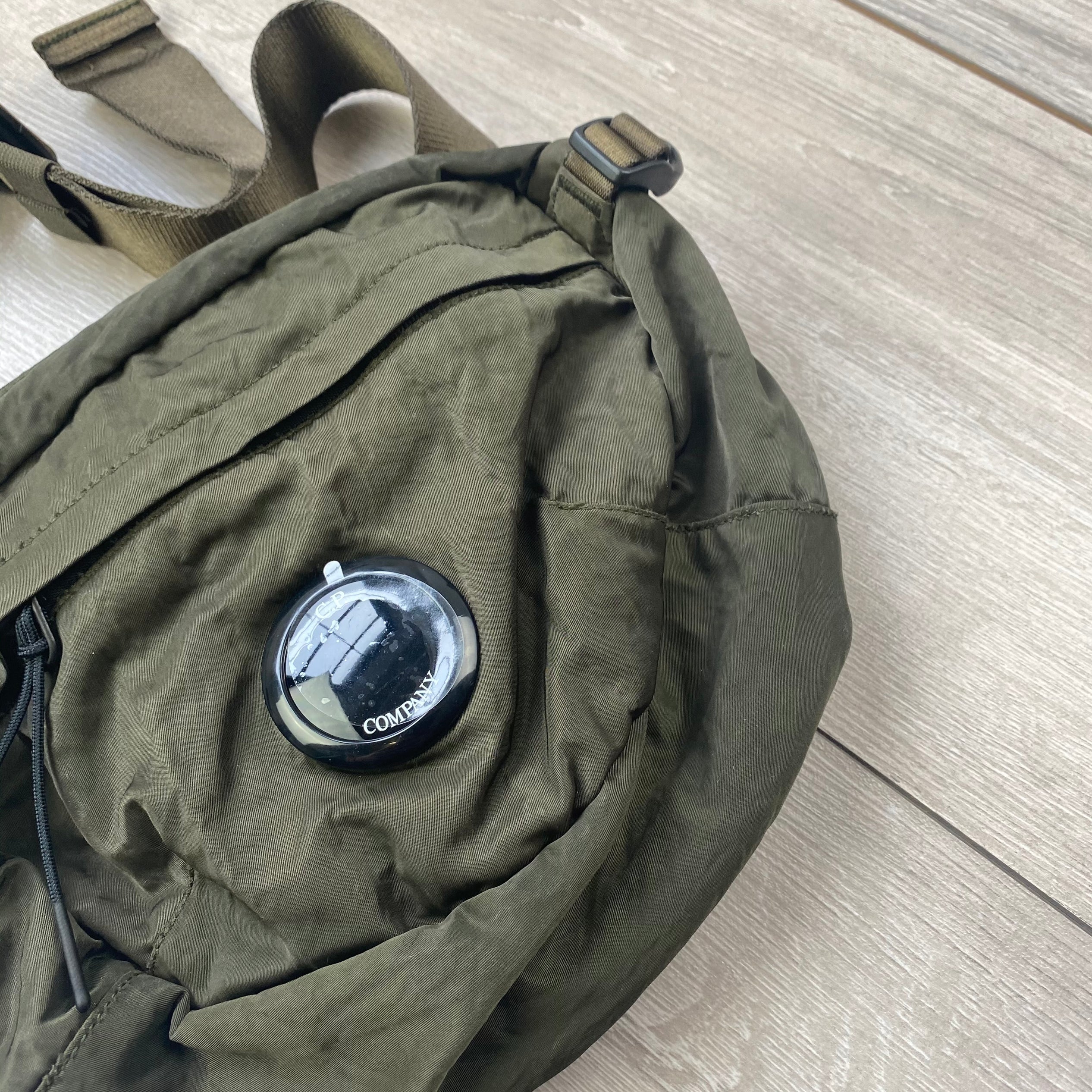 CP Company Zip Chrome Bag - Ivy Green