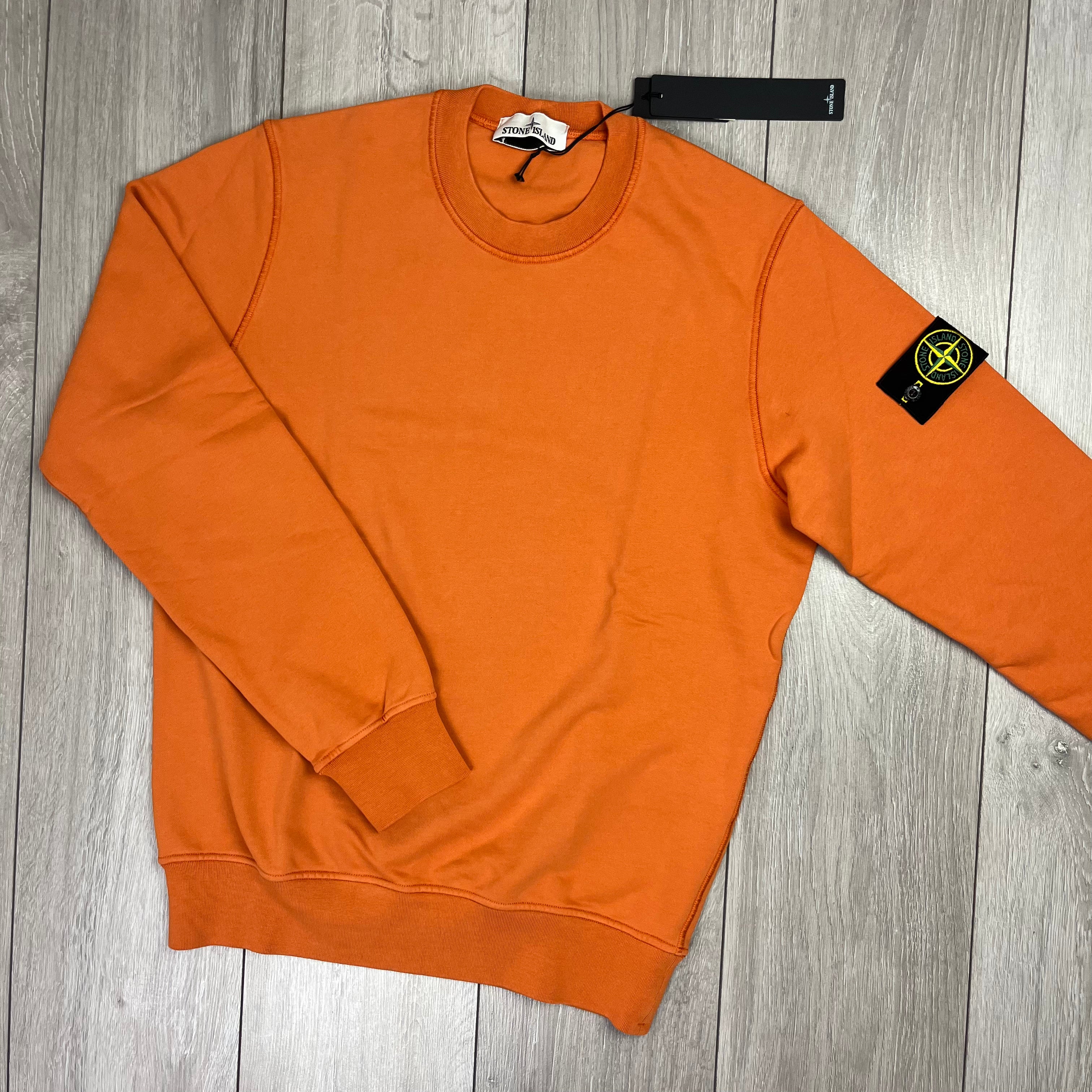 Stone Island Dyed Sweatshirt - Sienna