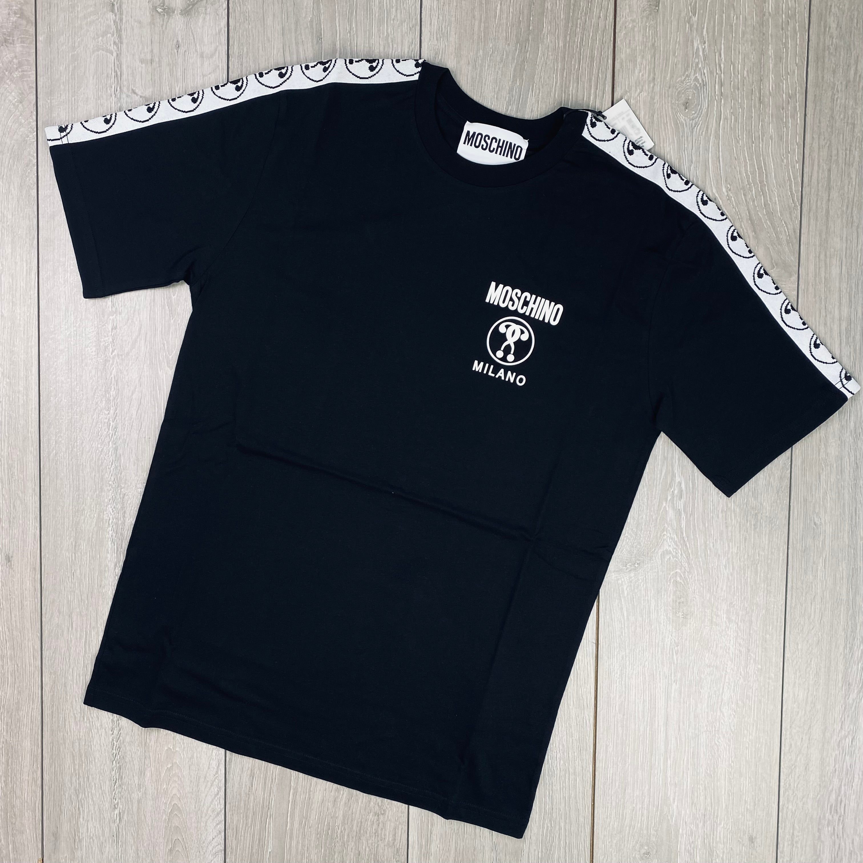 Moschino Tape T-Shirt - Black