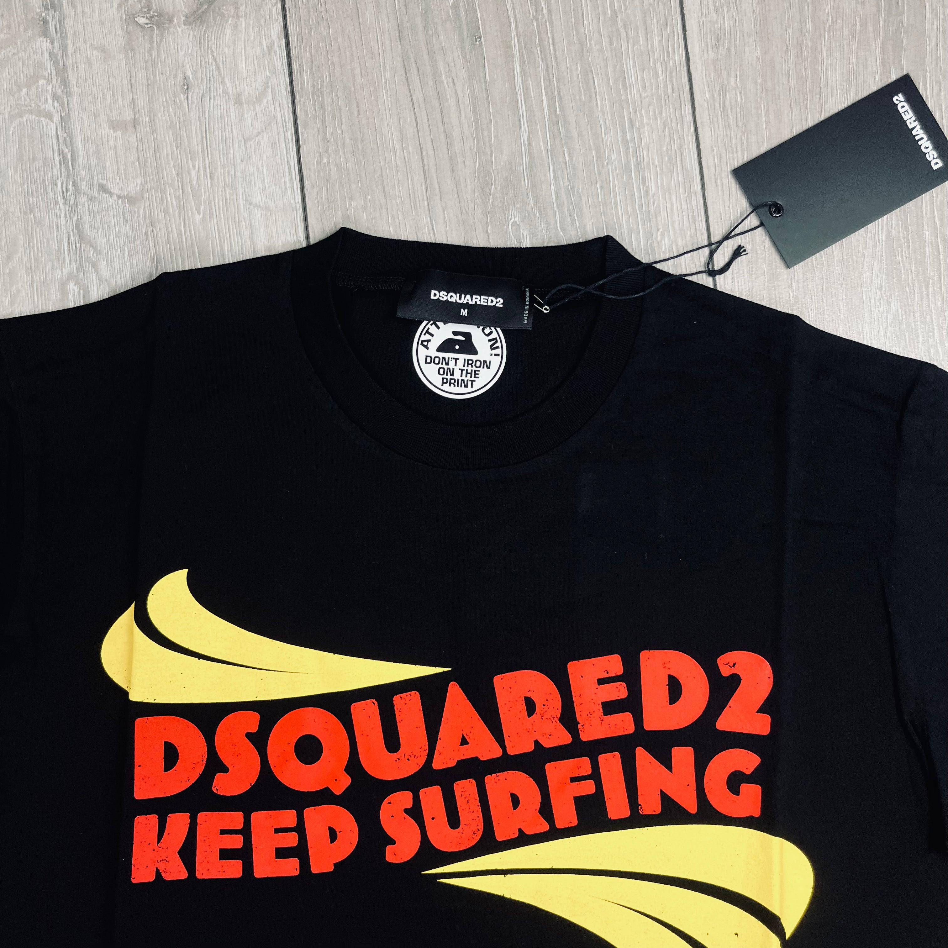 DSQUARED2 Surf T-Shirt - Black