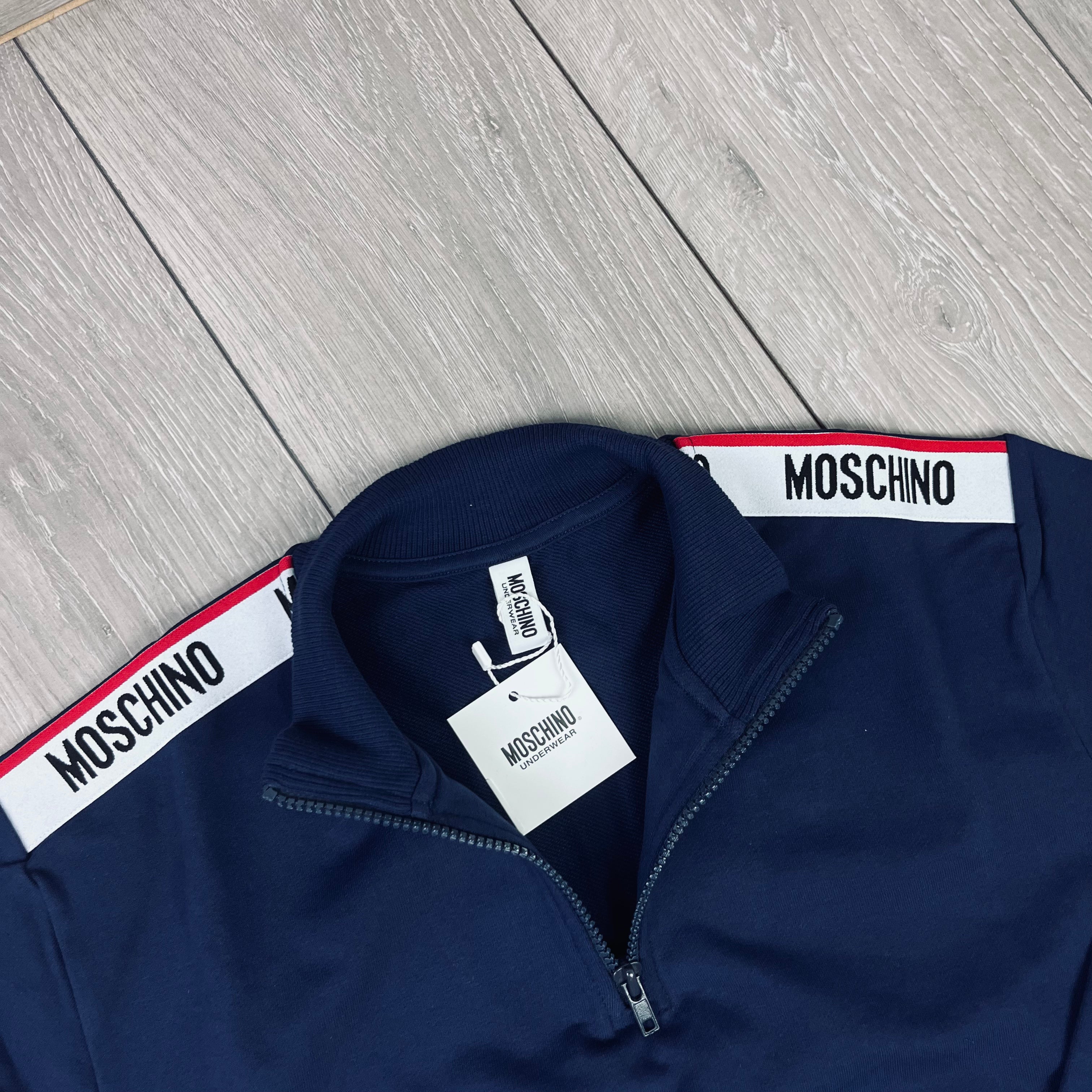 Moschino Tape Fleece - Navy