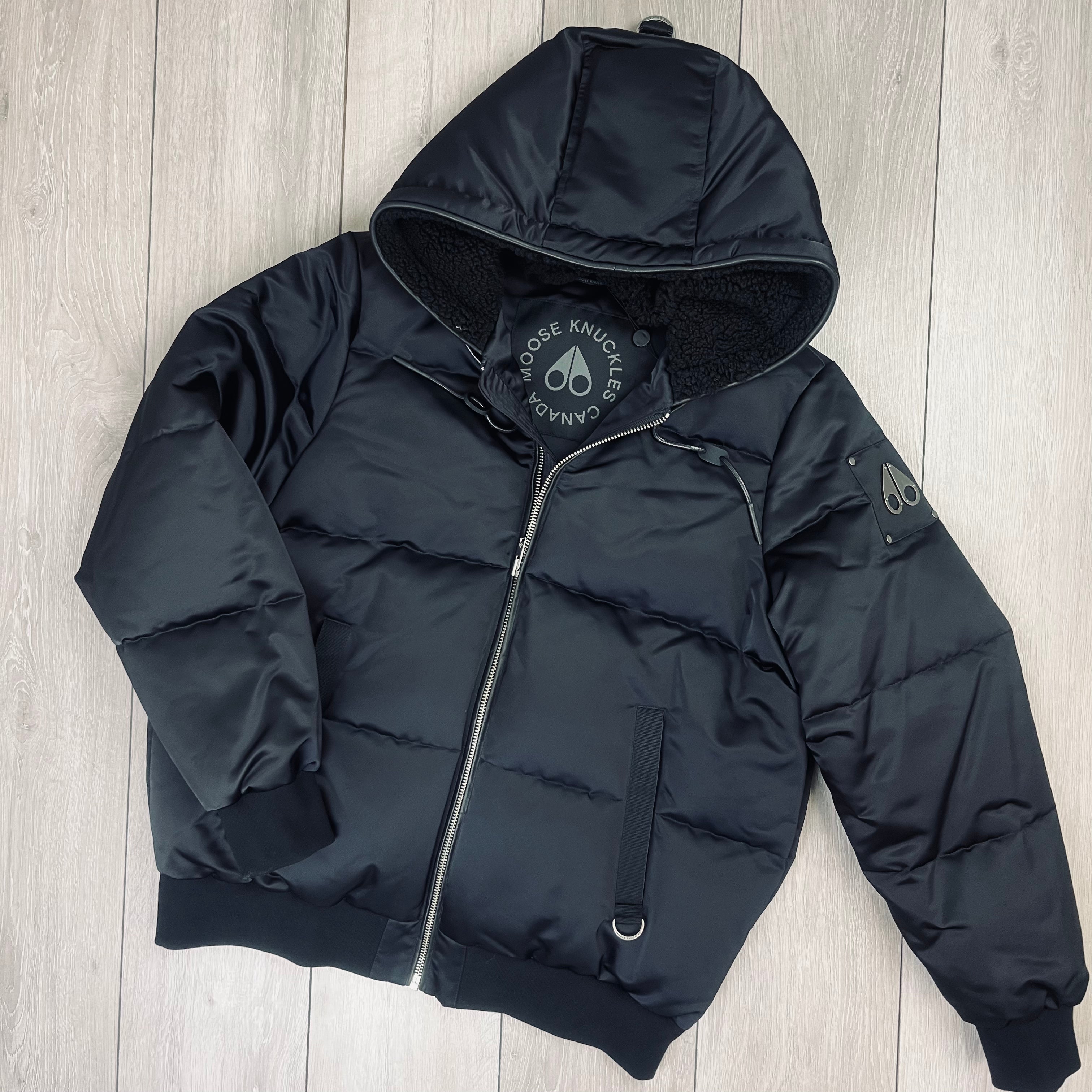 Moose Knuckles Lenox Bomber - Black