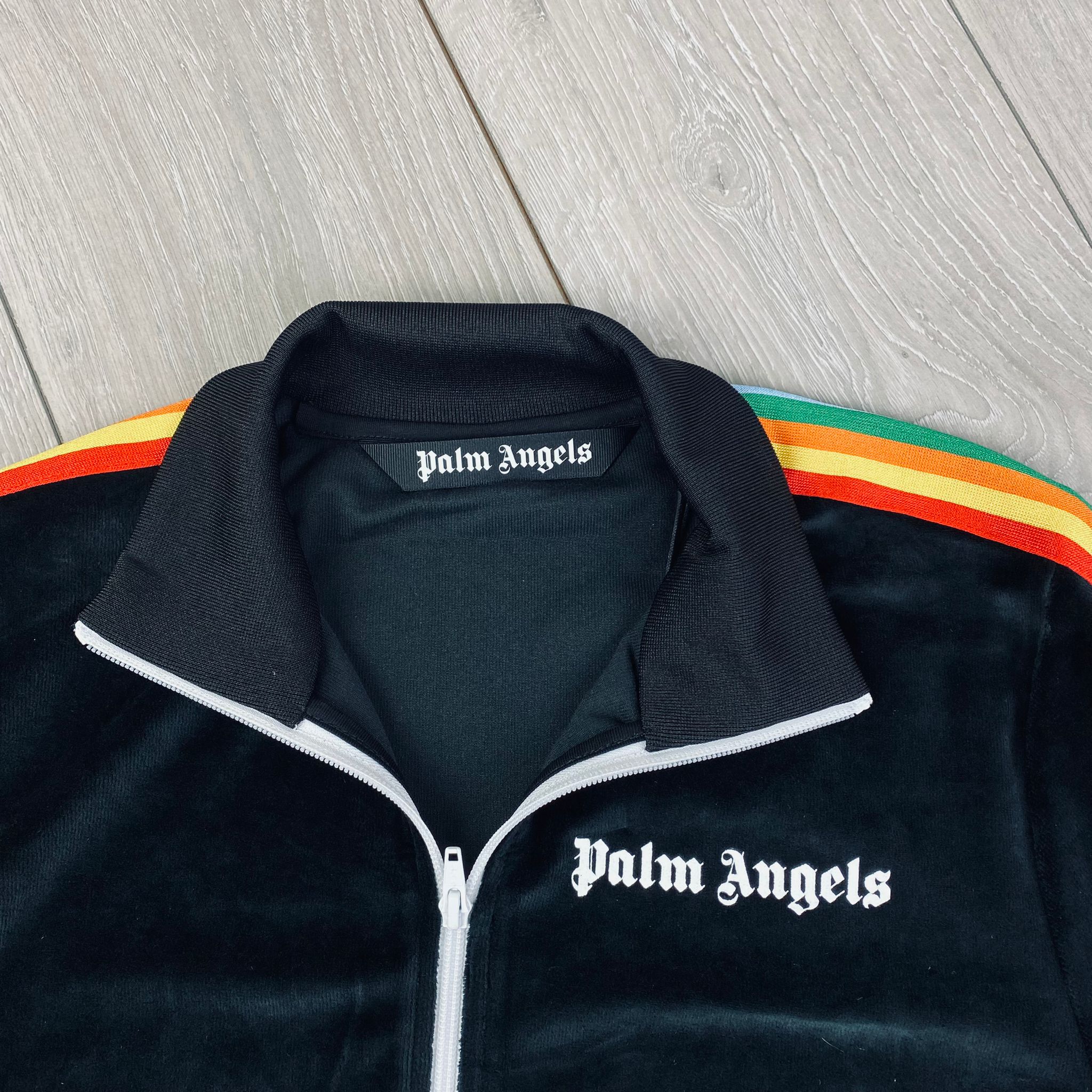 Palm Angels Track Jacket - Black