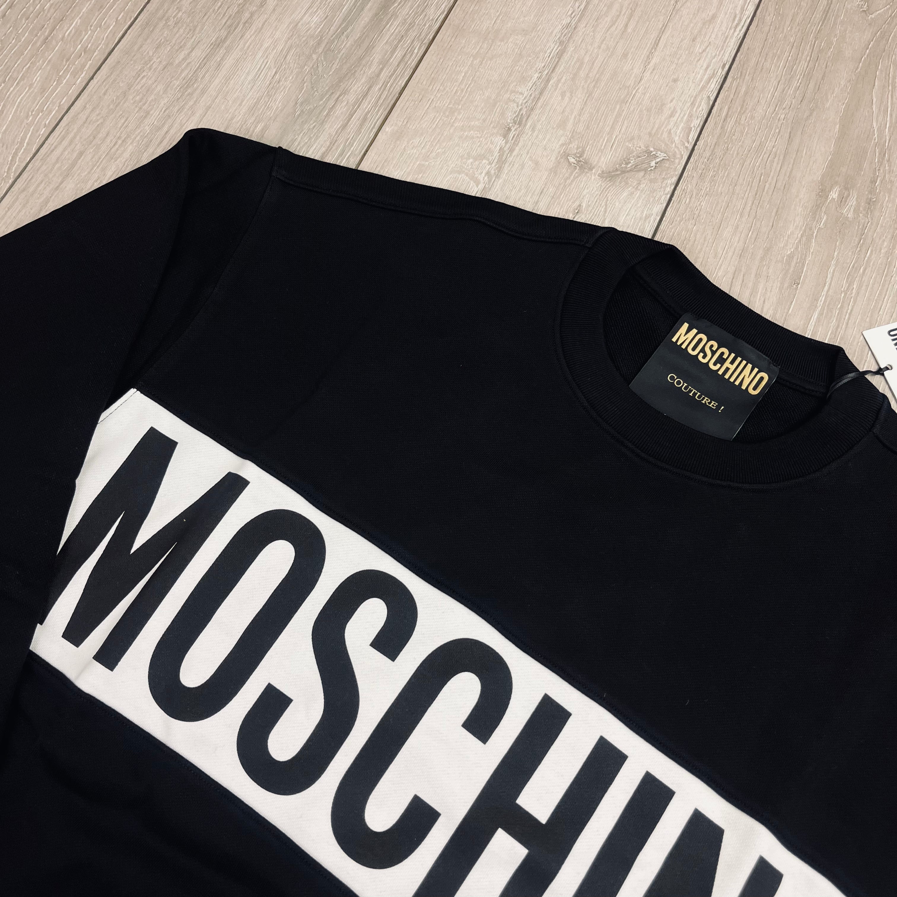 Moschino Banded Sweatshirt - Black