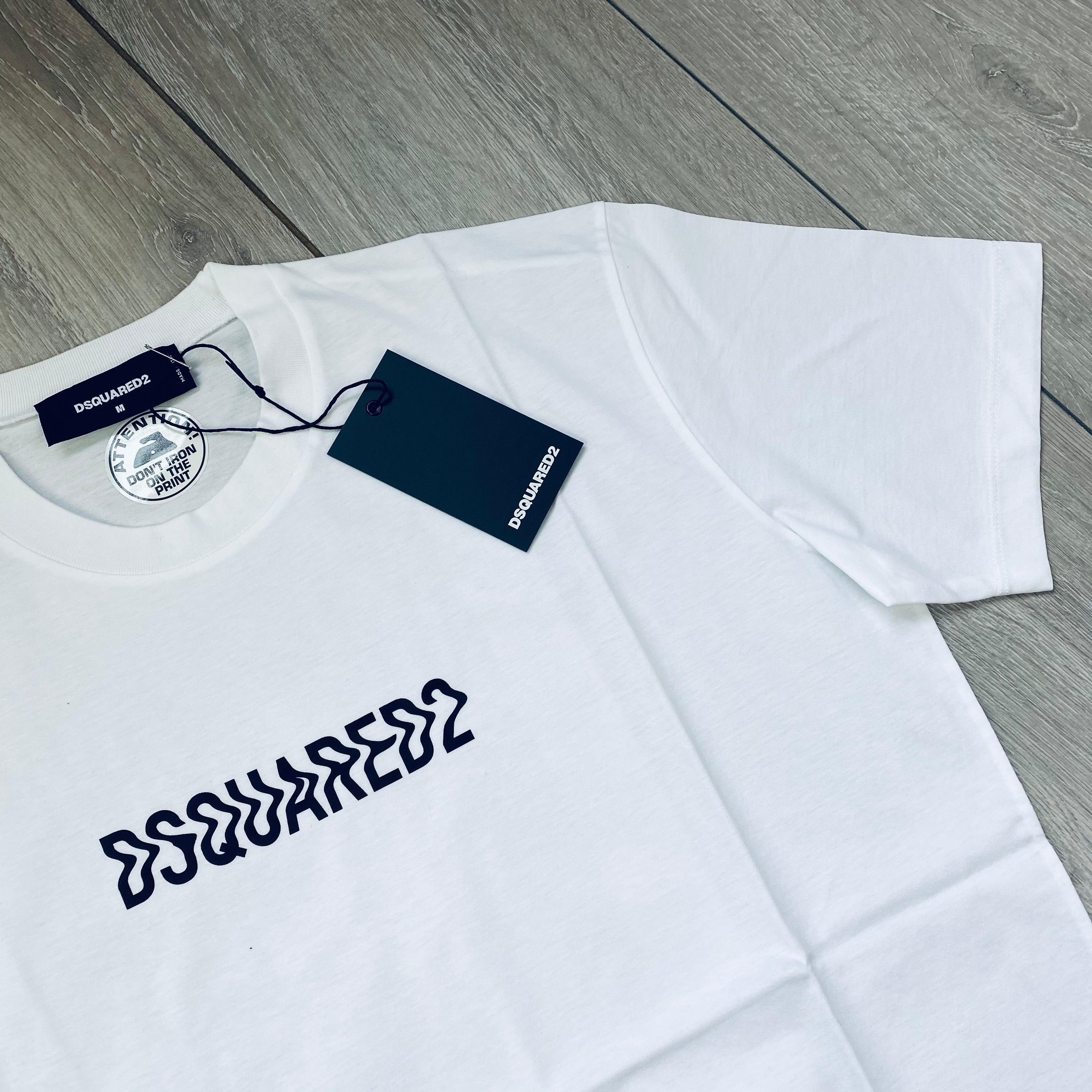 DSQUARED2 Printed T-Shirt - White