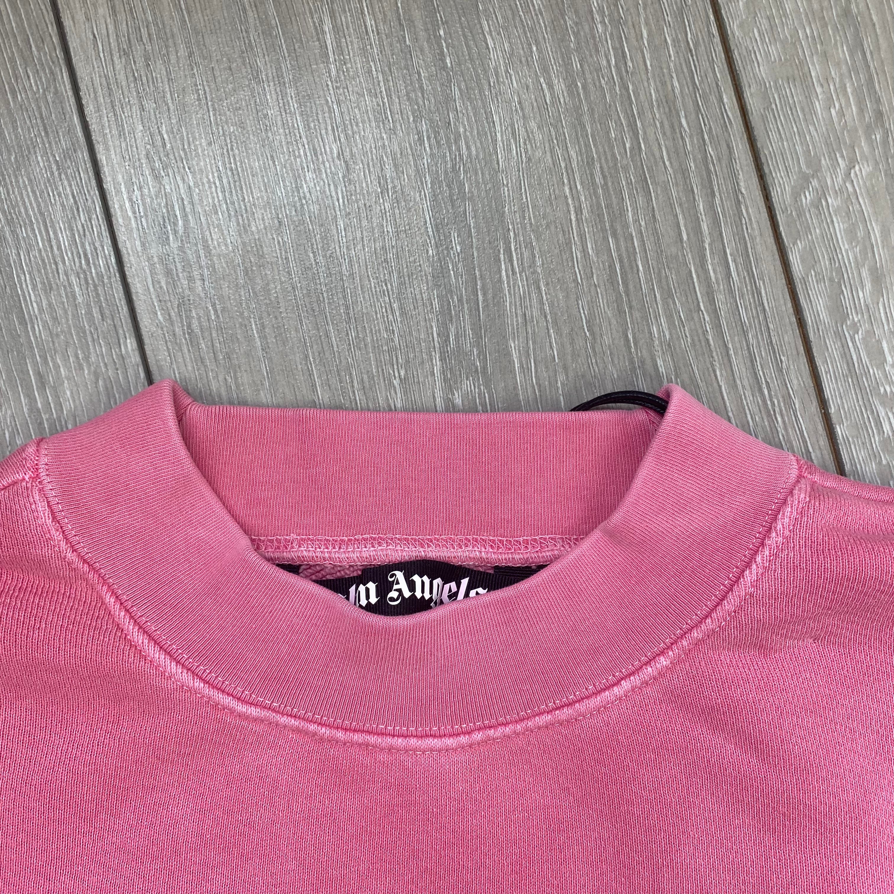 Palm Angels Box Logo Sweatshirt - Pink