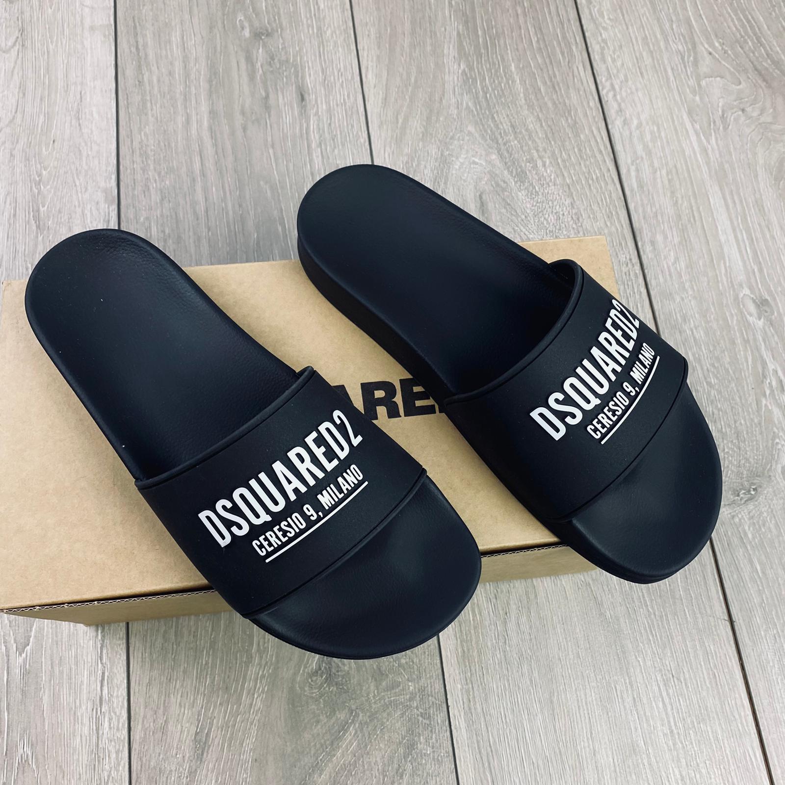 DSQUARED2 Slides - Black