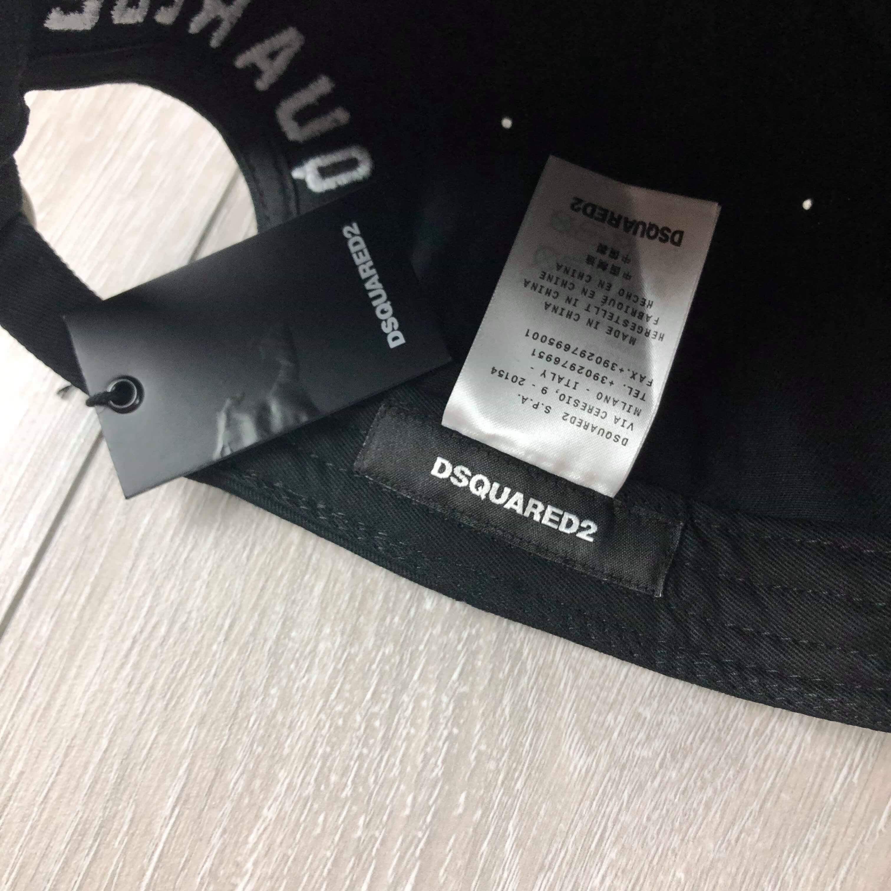 DSQUARED2 ICON Baseball Cap - Black