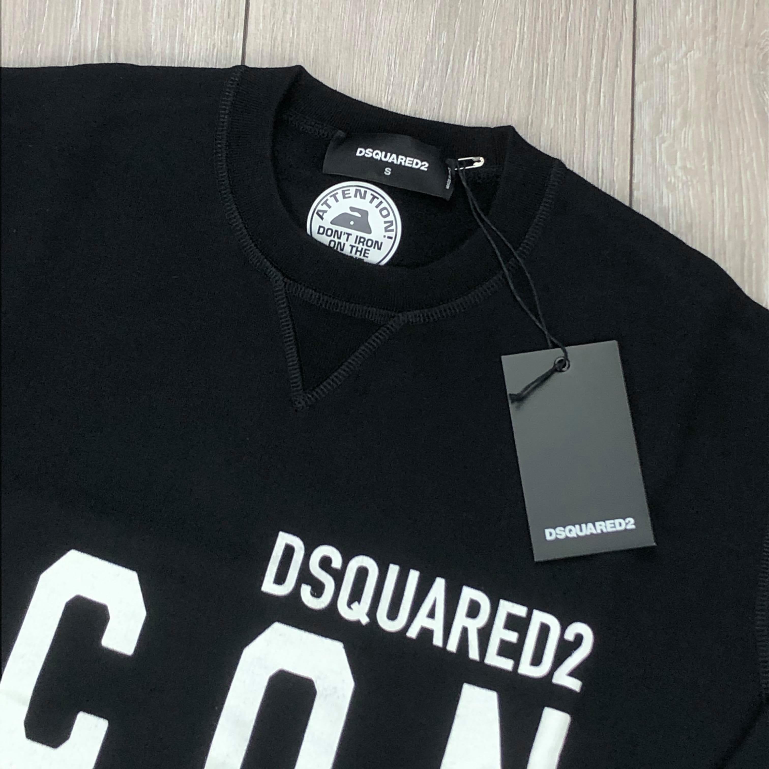 DSQUARED2 ICON Sweatshirt - Black