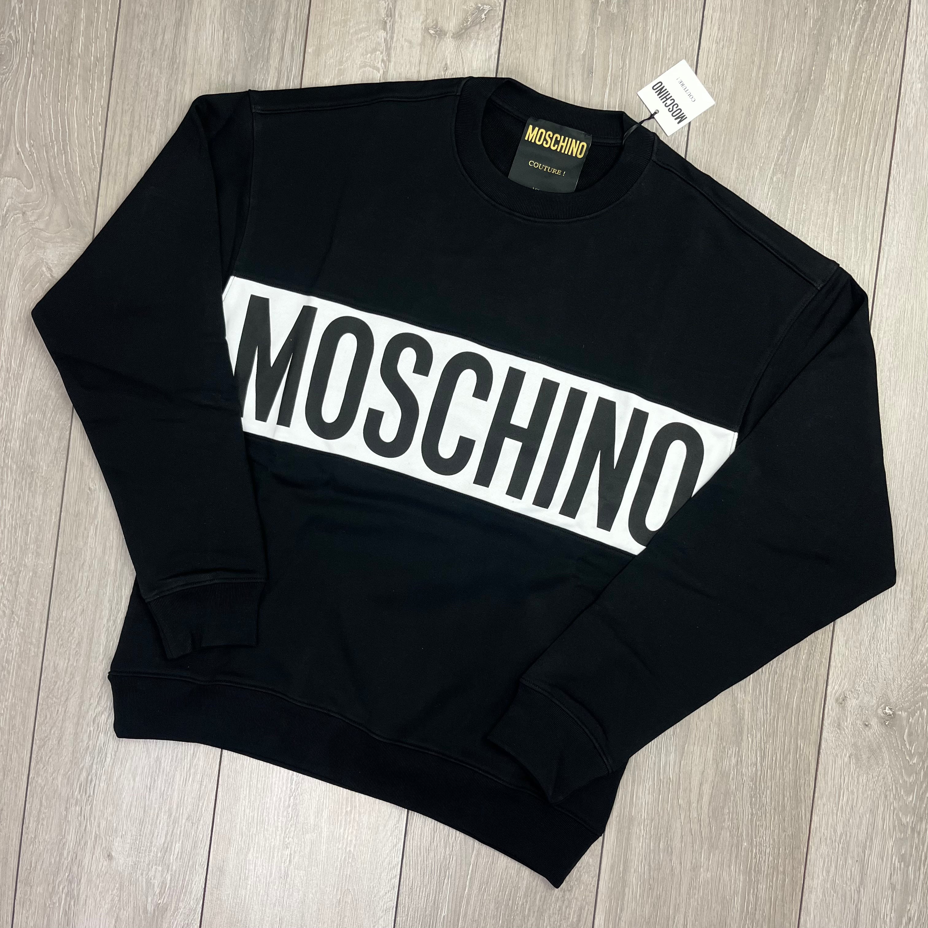 Moschino Banded Sweatshirt - Black