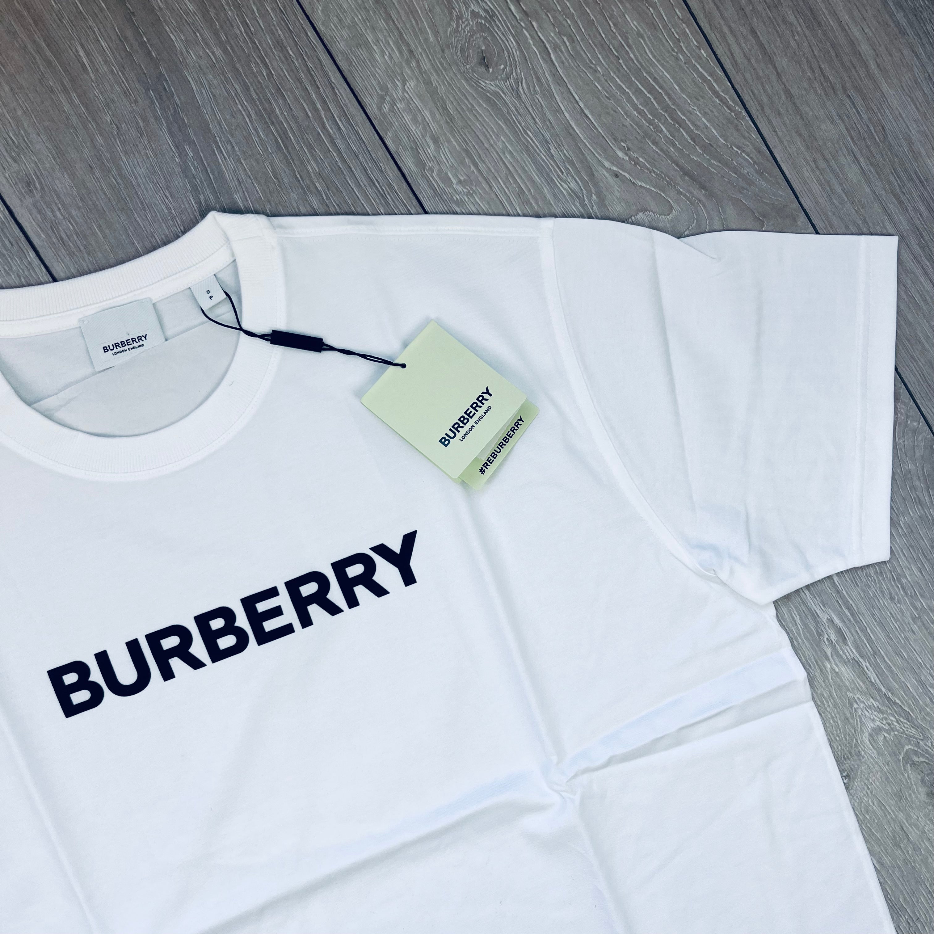 Burberry Oversized T-Shirt - White