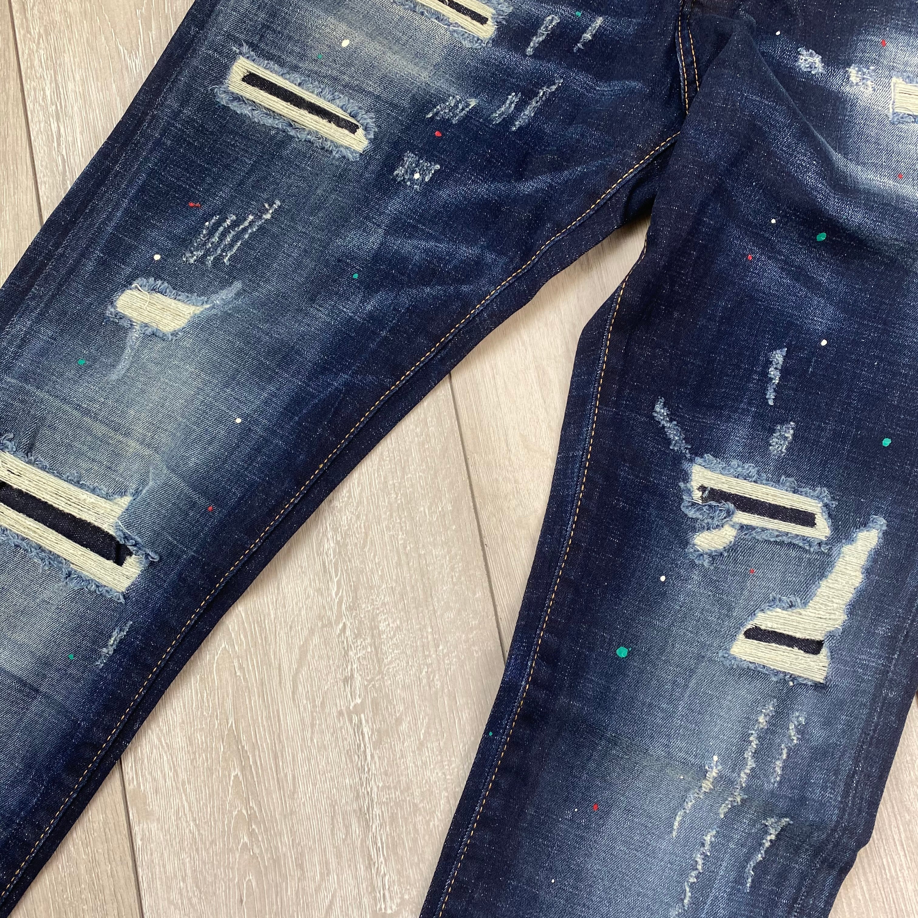 7TH HVN Slim Jeans - Blue