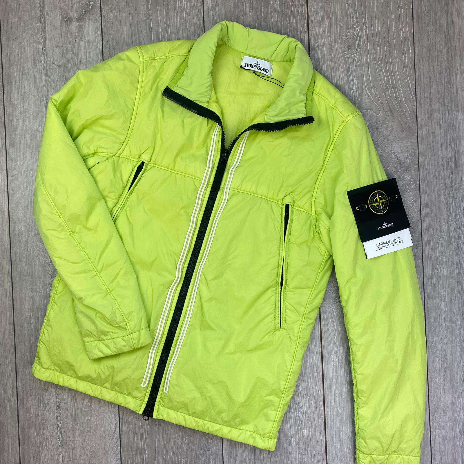 Stone Island Crinkle Reps Jacket - Pistachio