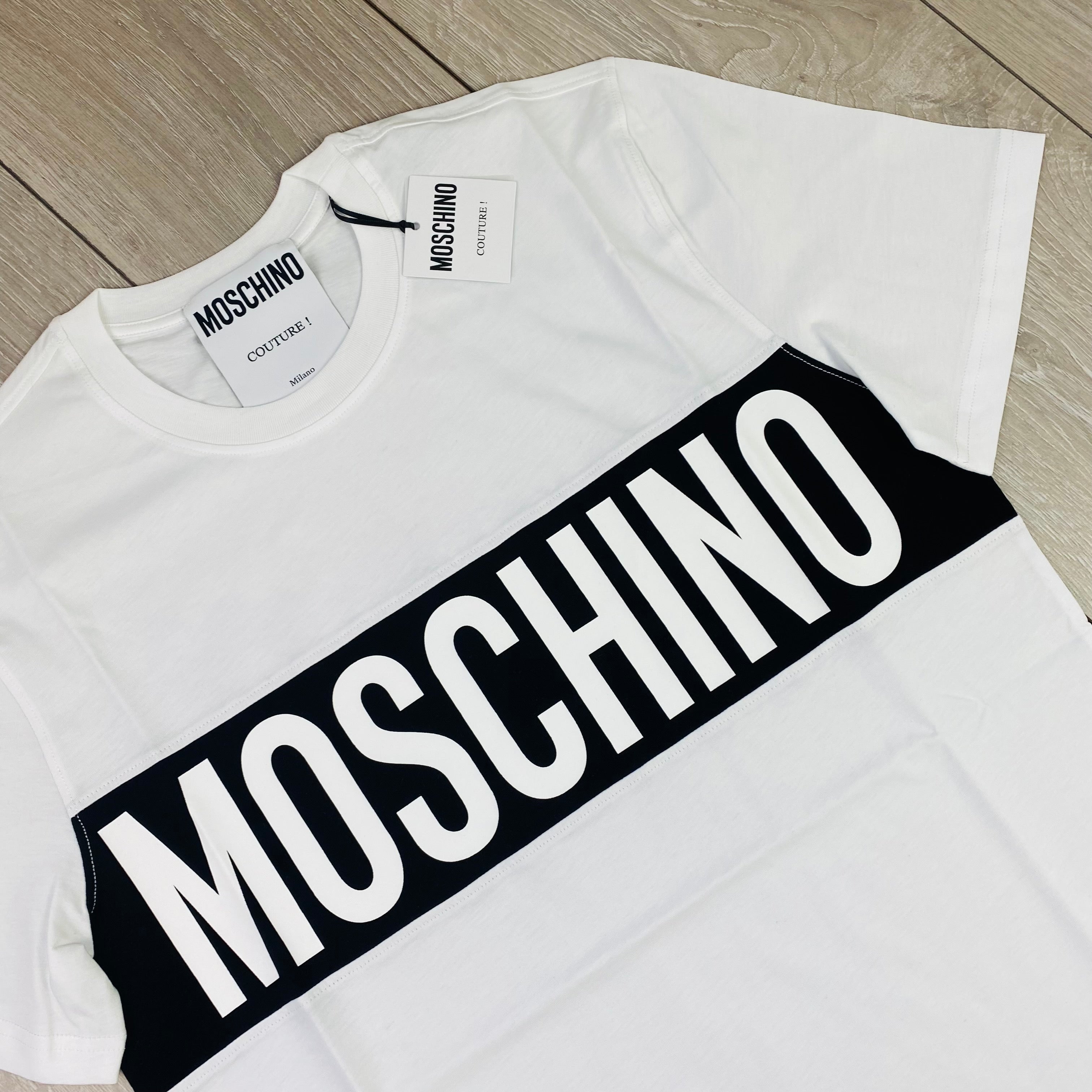 Moschino Printed T-Shirt - White