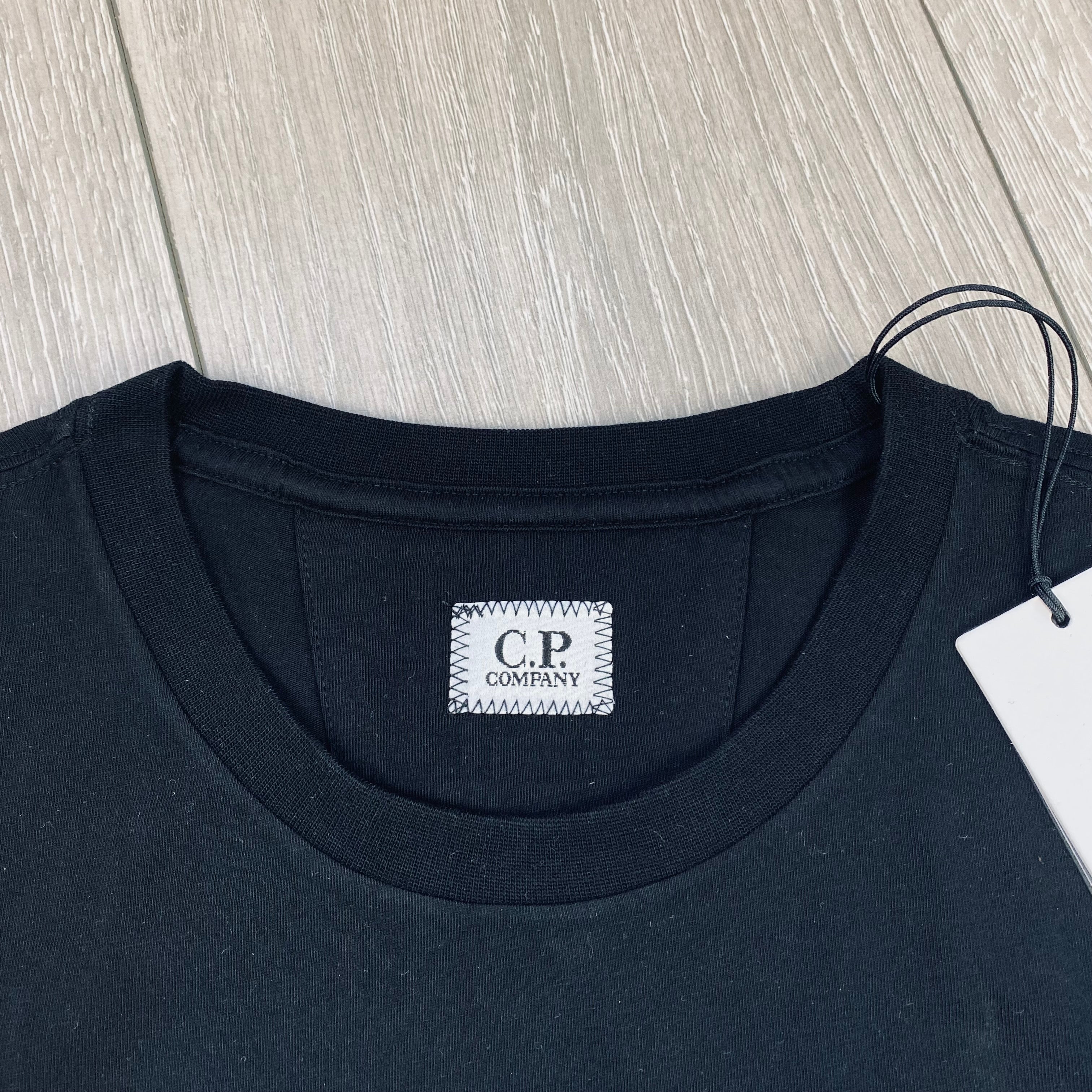 CP Company Stamp T-Shirt - Black