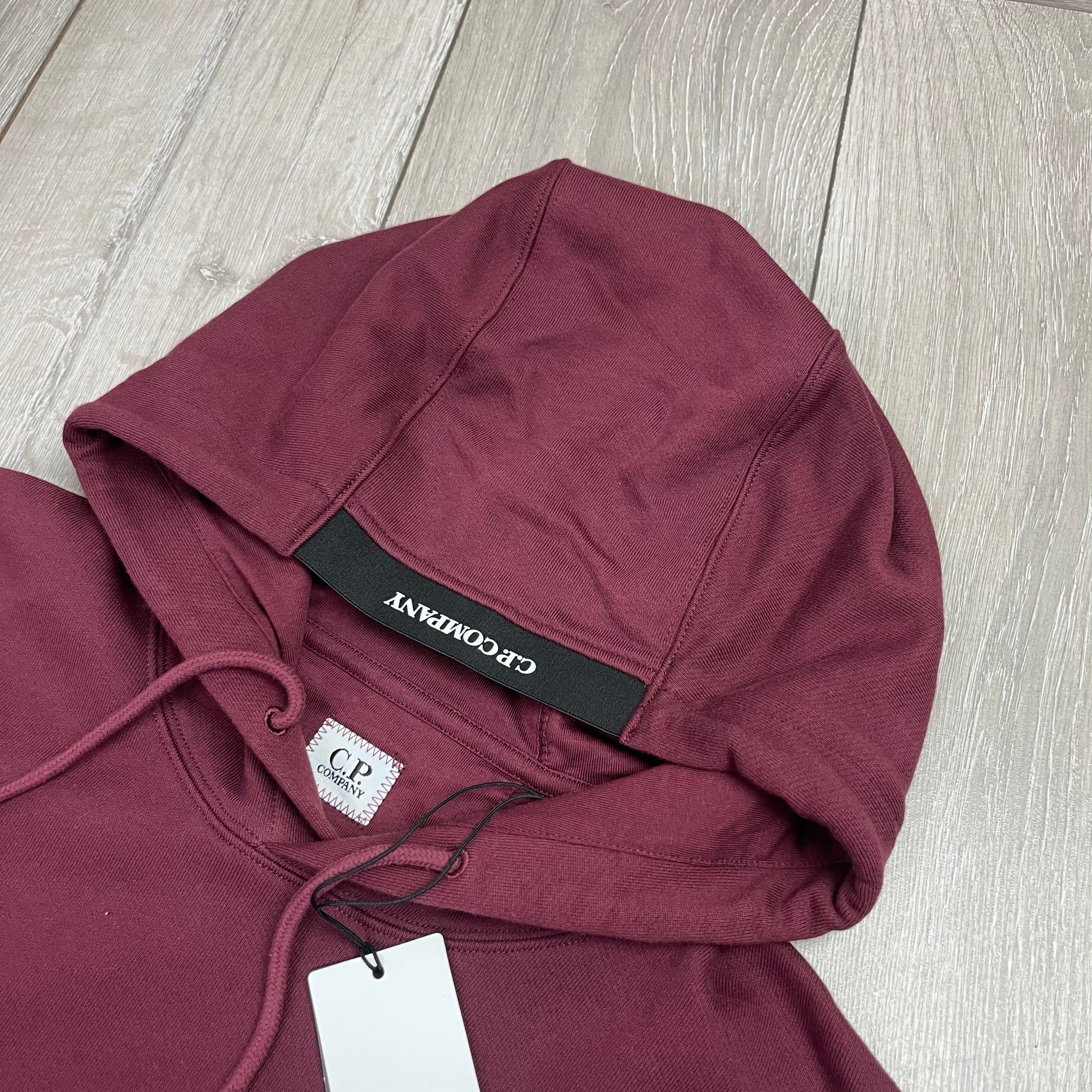 CP Company Raised Fleece Hoodie - Port Royal