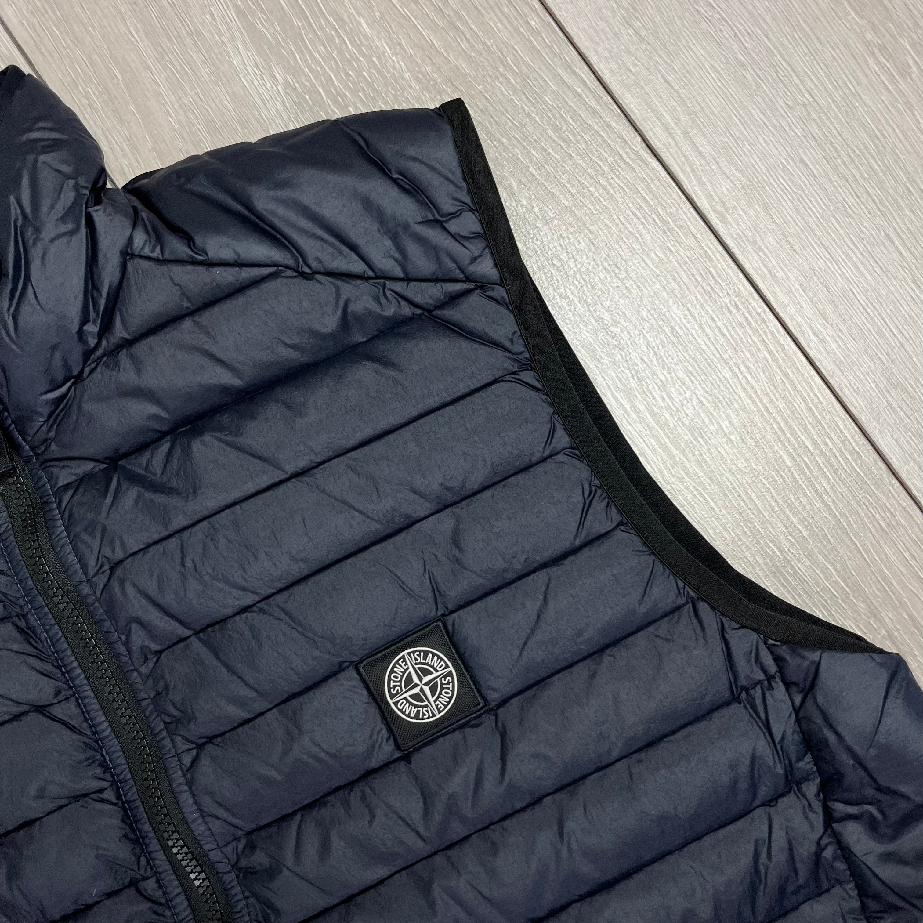 Stone Island Padded Gilet - Navy