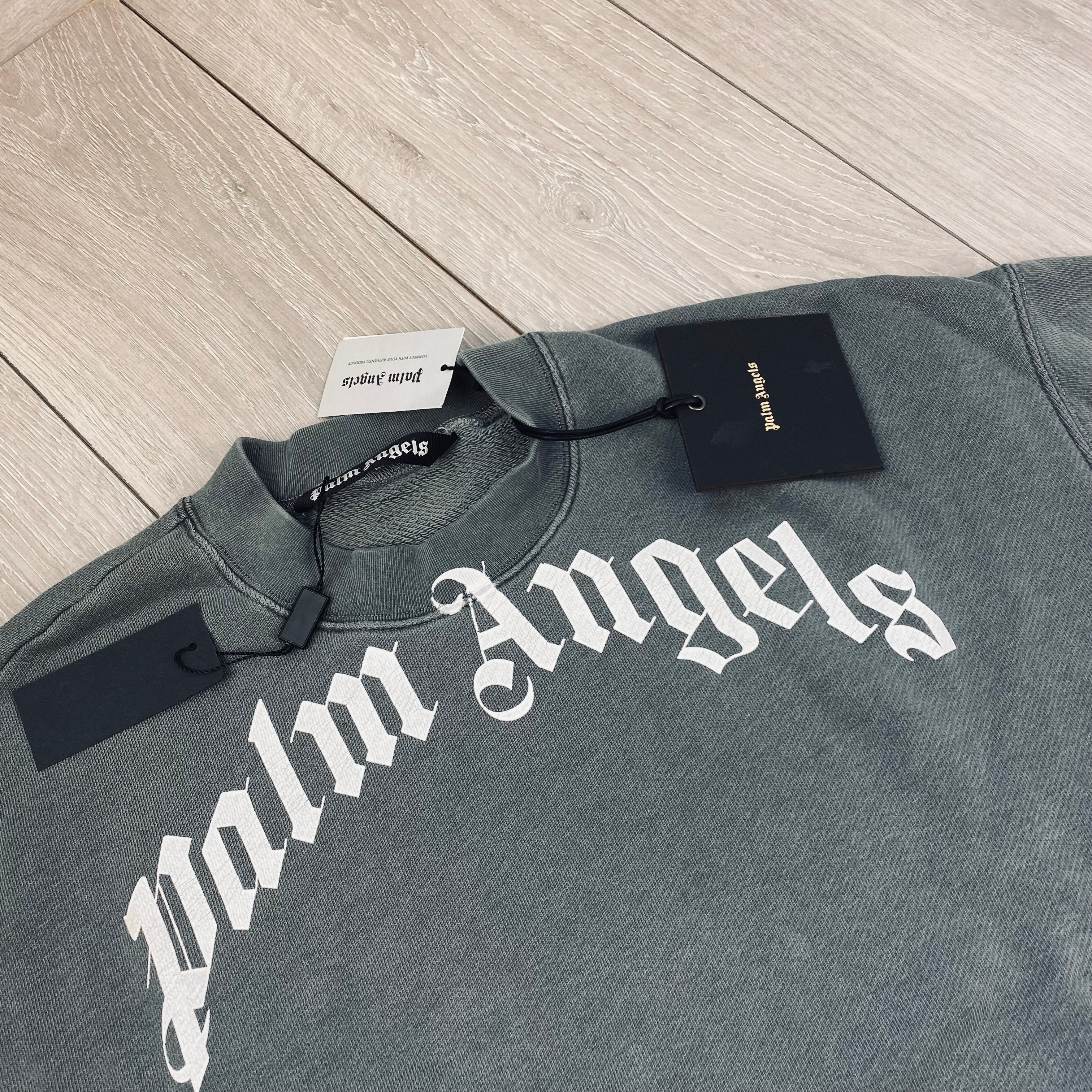 Palm Angels Oversized Sweatshirt - Black