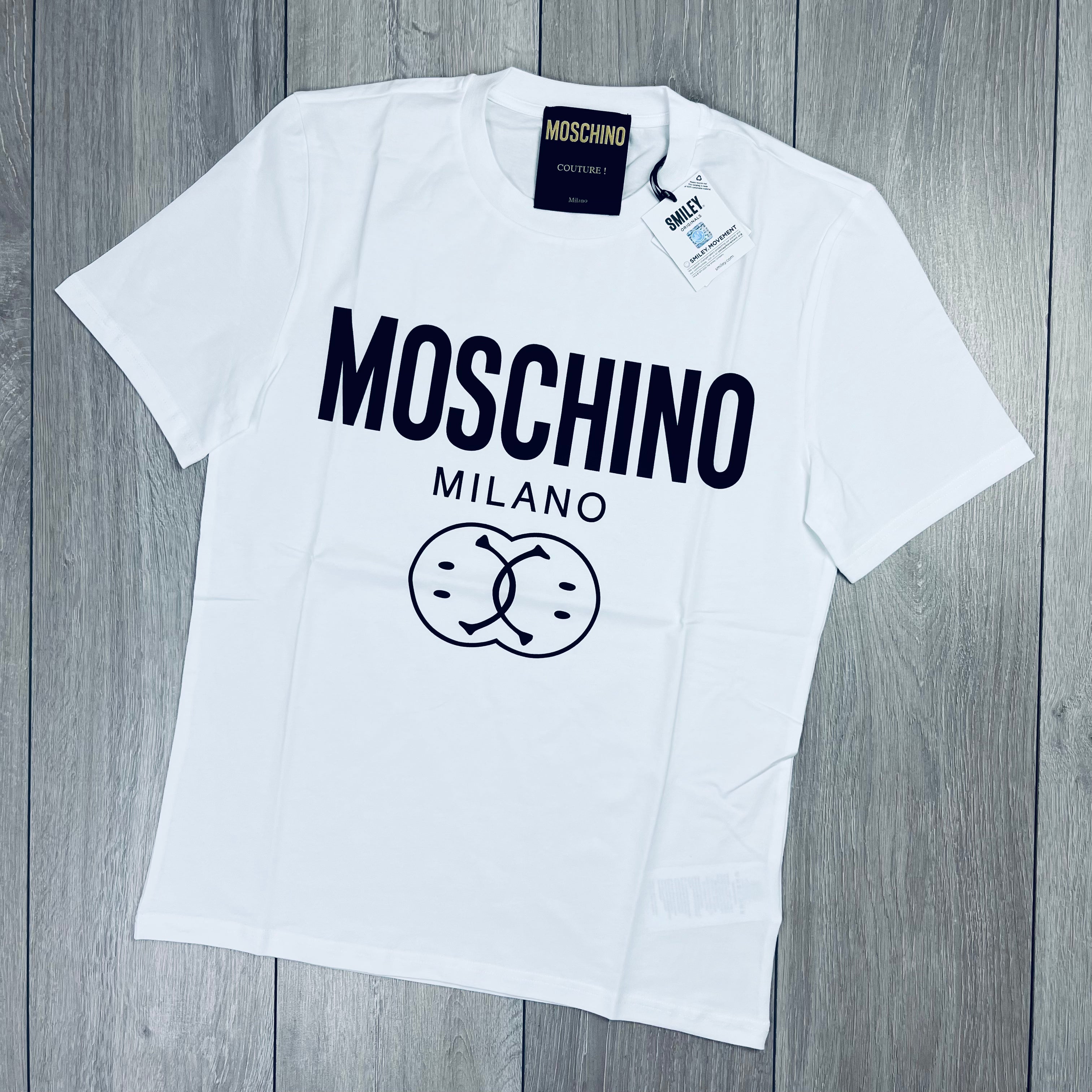 Moschino Smiley T-Shirt - White