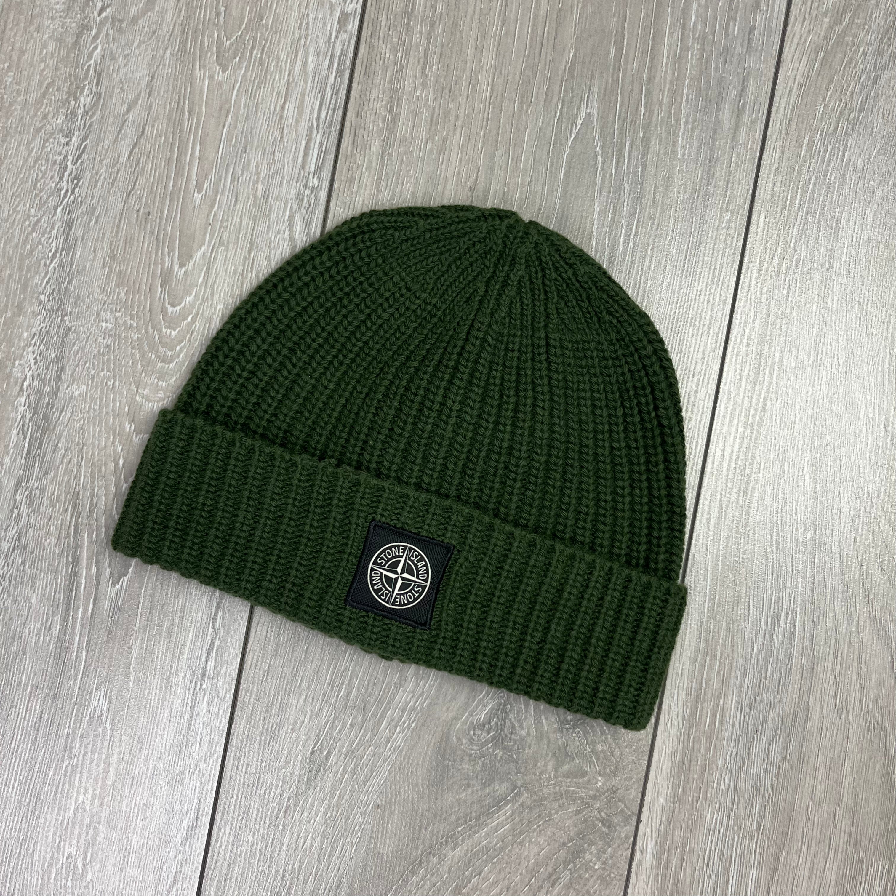 Stone Island Beanie - Olive