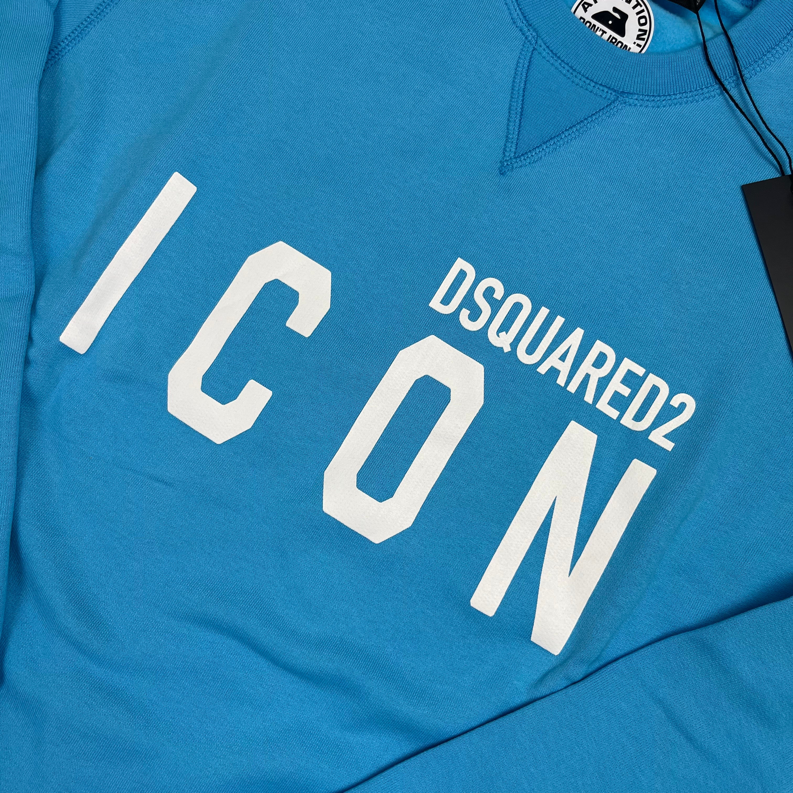 DSQUARED2 ICON Sweatshirt - Miami Blue