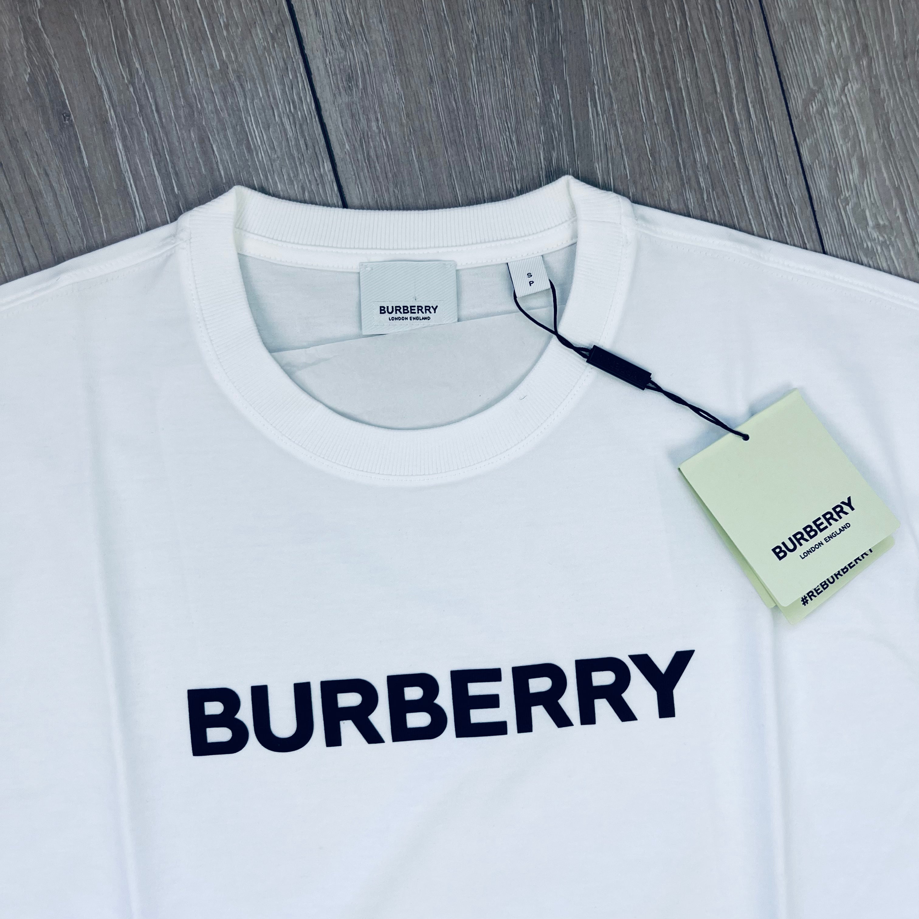 Burberry Oversized T-Shirt - White