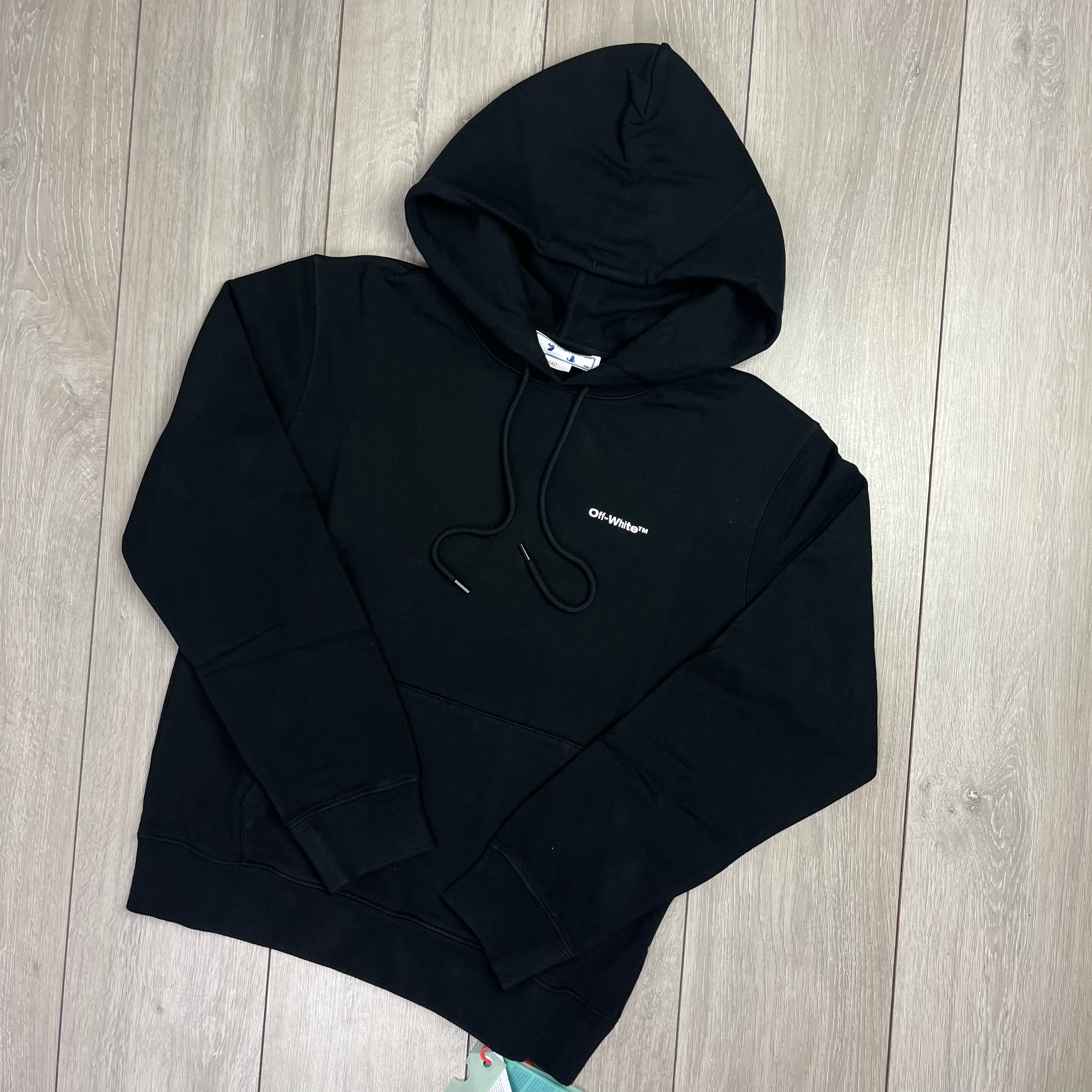 Off-White Graphic Hoodie - Black