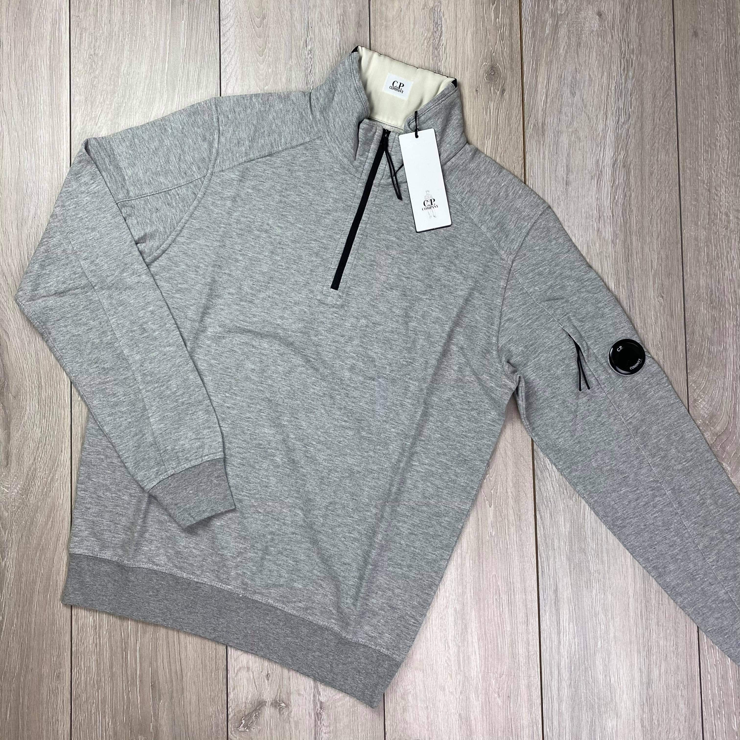 CP Company Zip Fleece - Grey