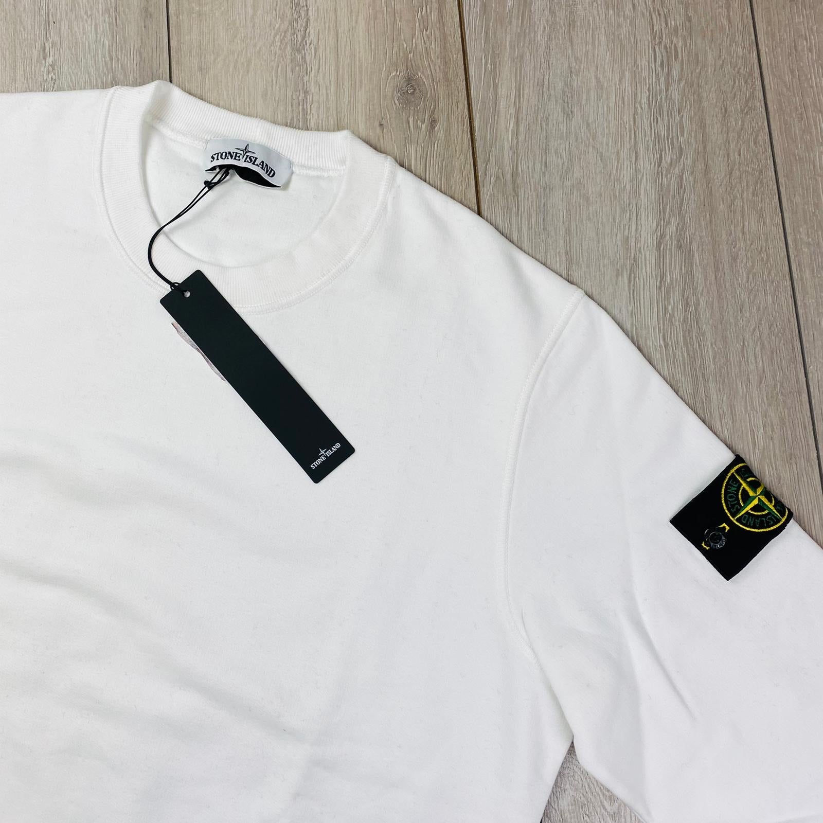 Stone Island Dyed Sweatshirt - White