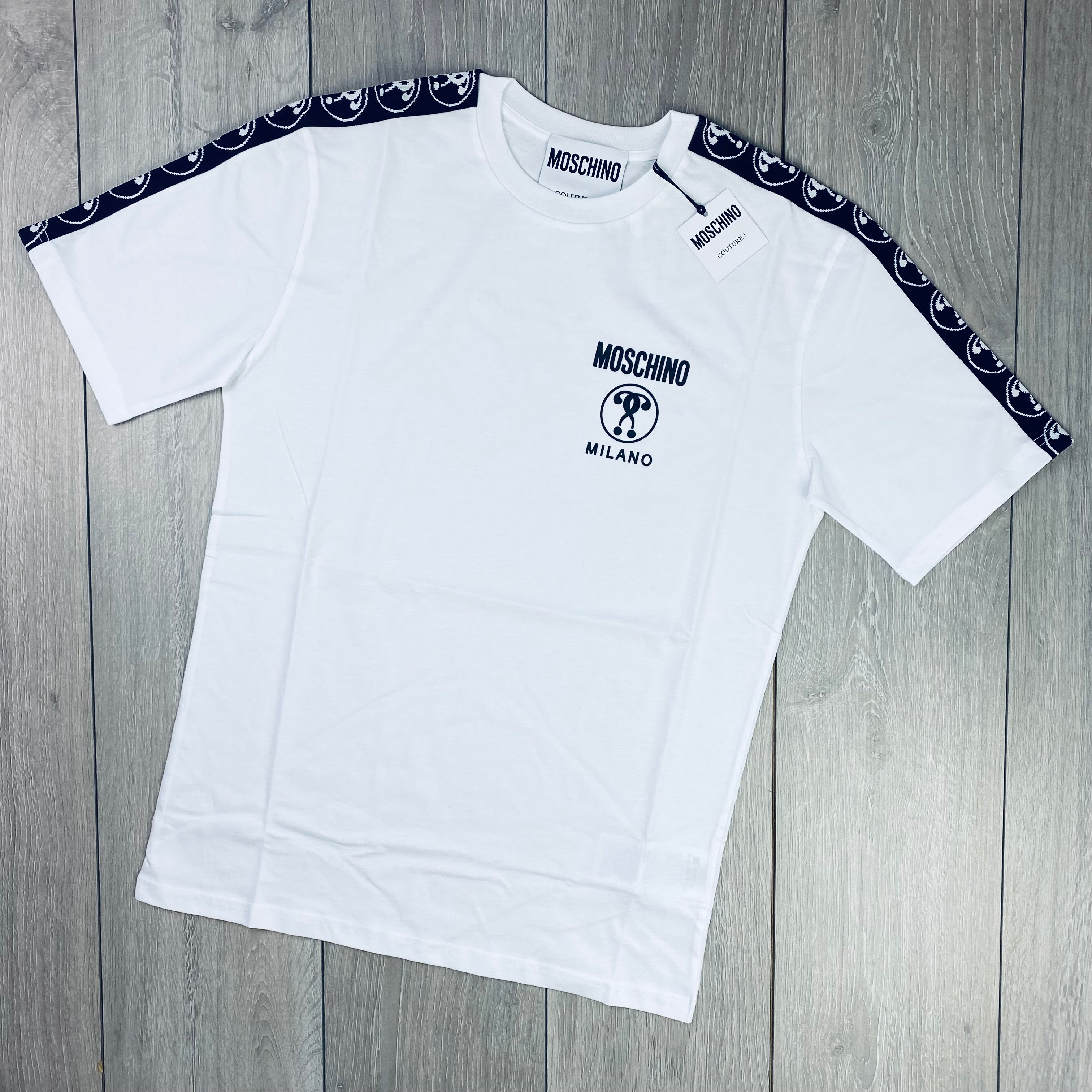 Moschino Tape T-Shirt - White