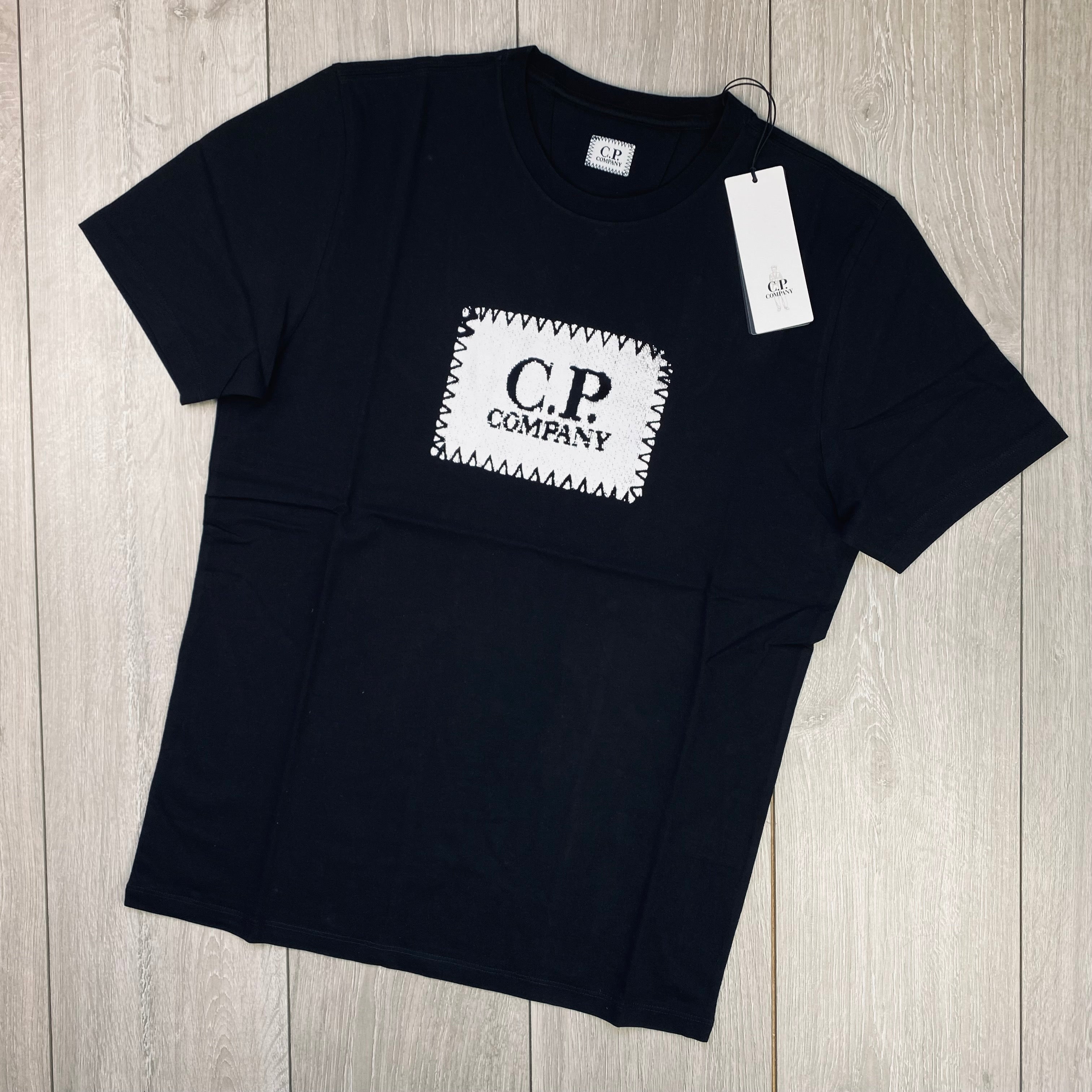 CP Company Stamp T-Shirt - Black