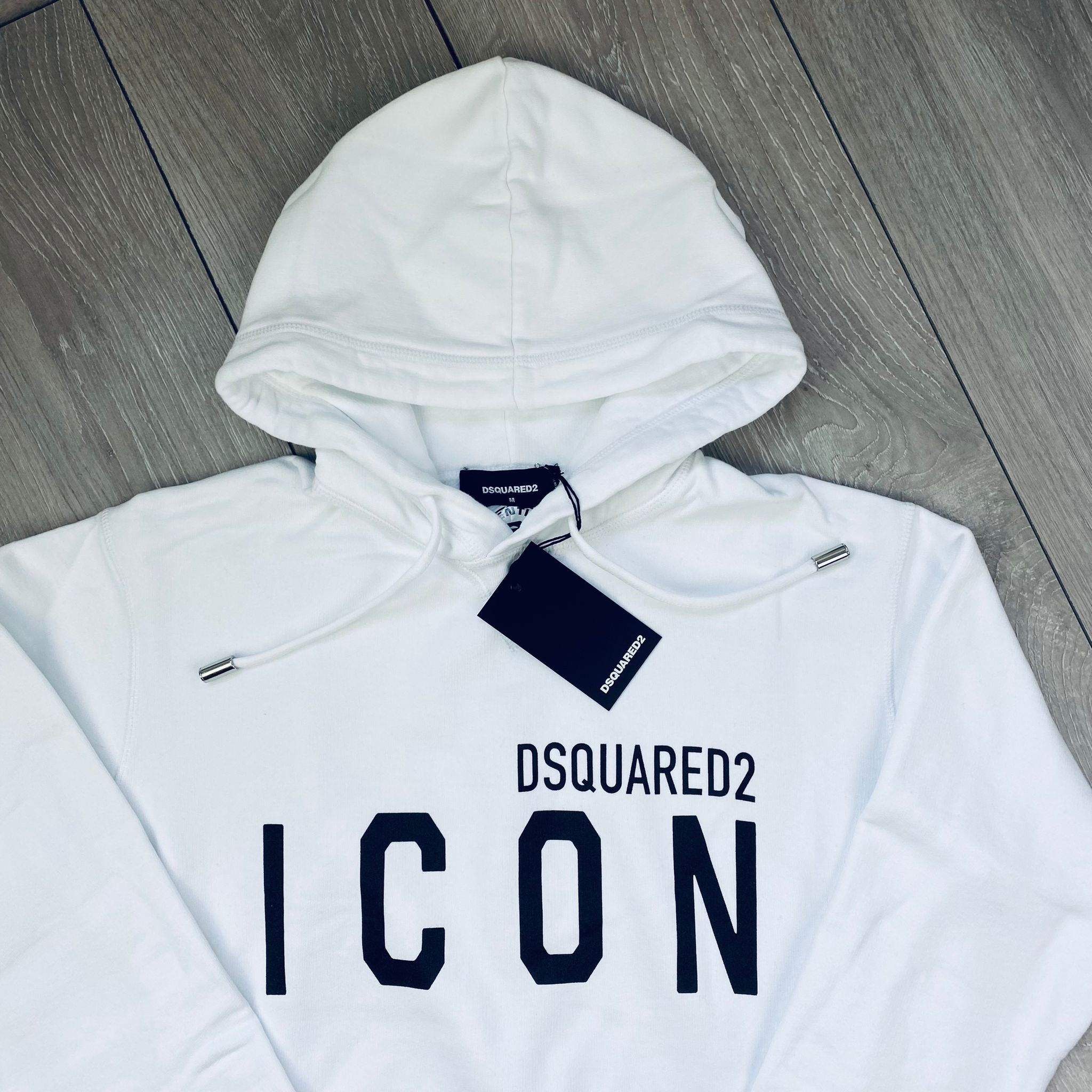 DSQUARED2 ICON Hoodie - White