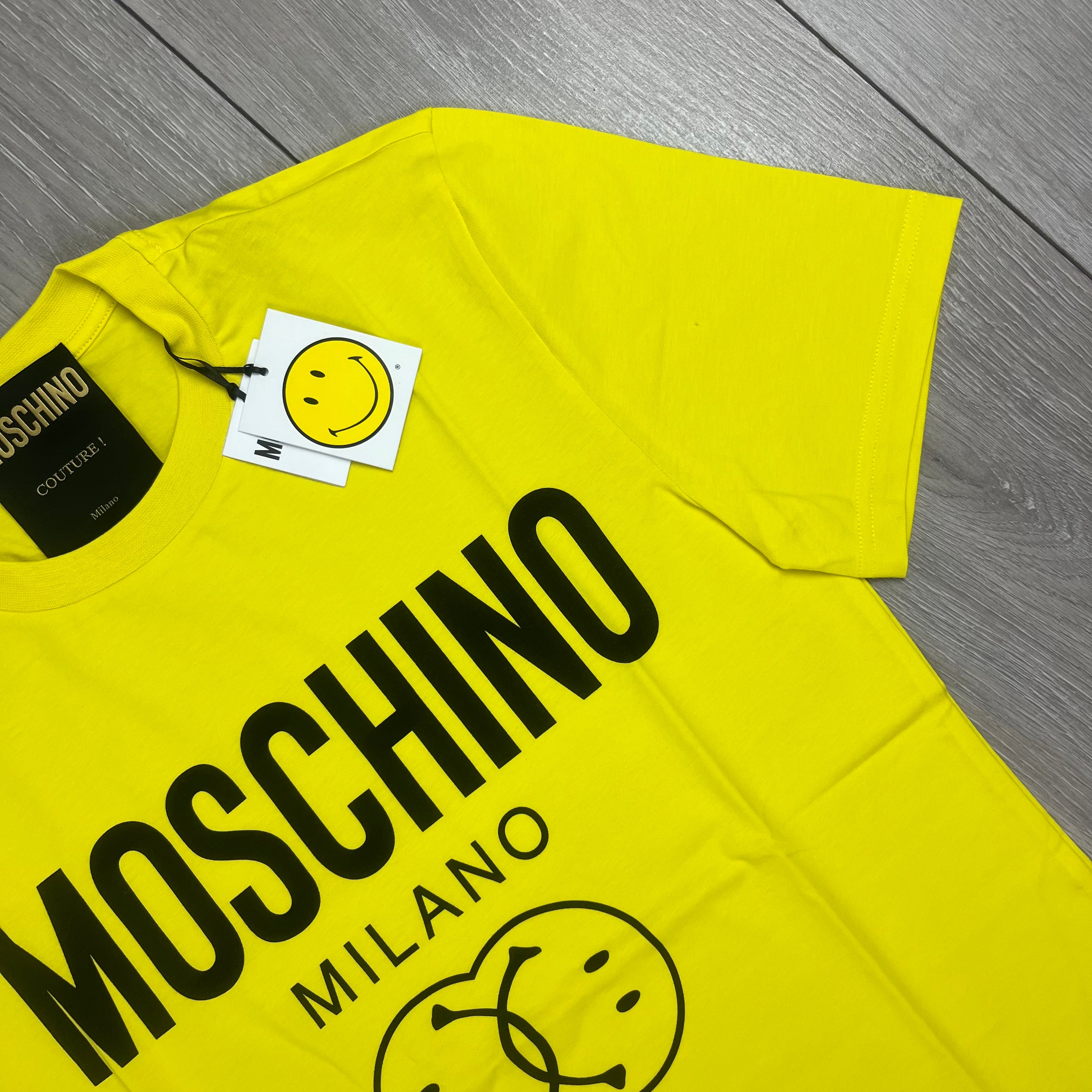 Moschino Smiley T-Shirt - Yellow