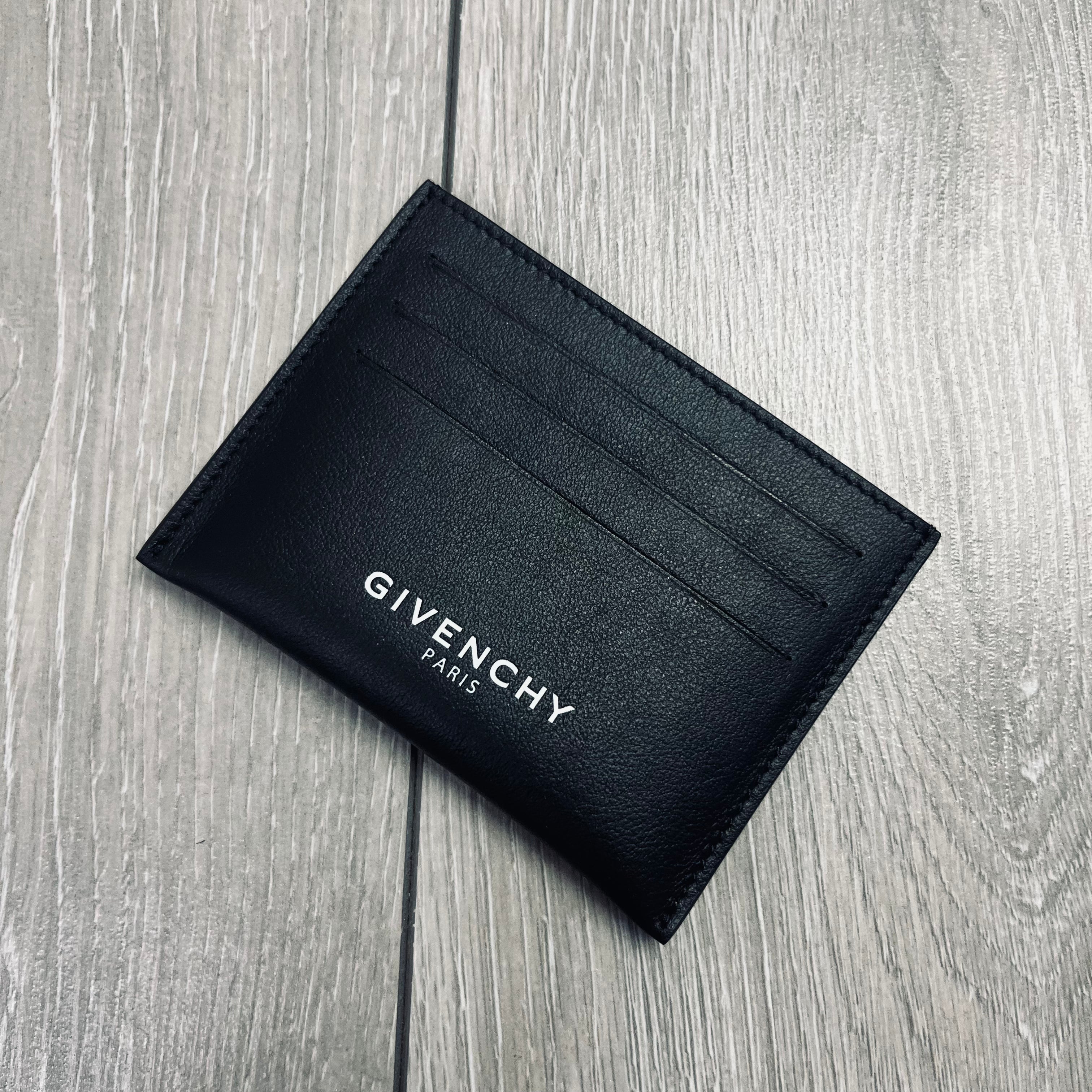 Givenchy Embossed Cardholder - Black